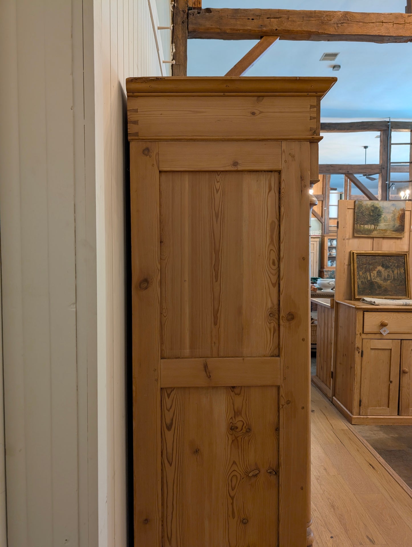 Turned Post Two Door Wardrobe