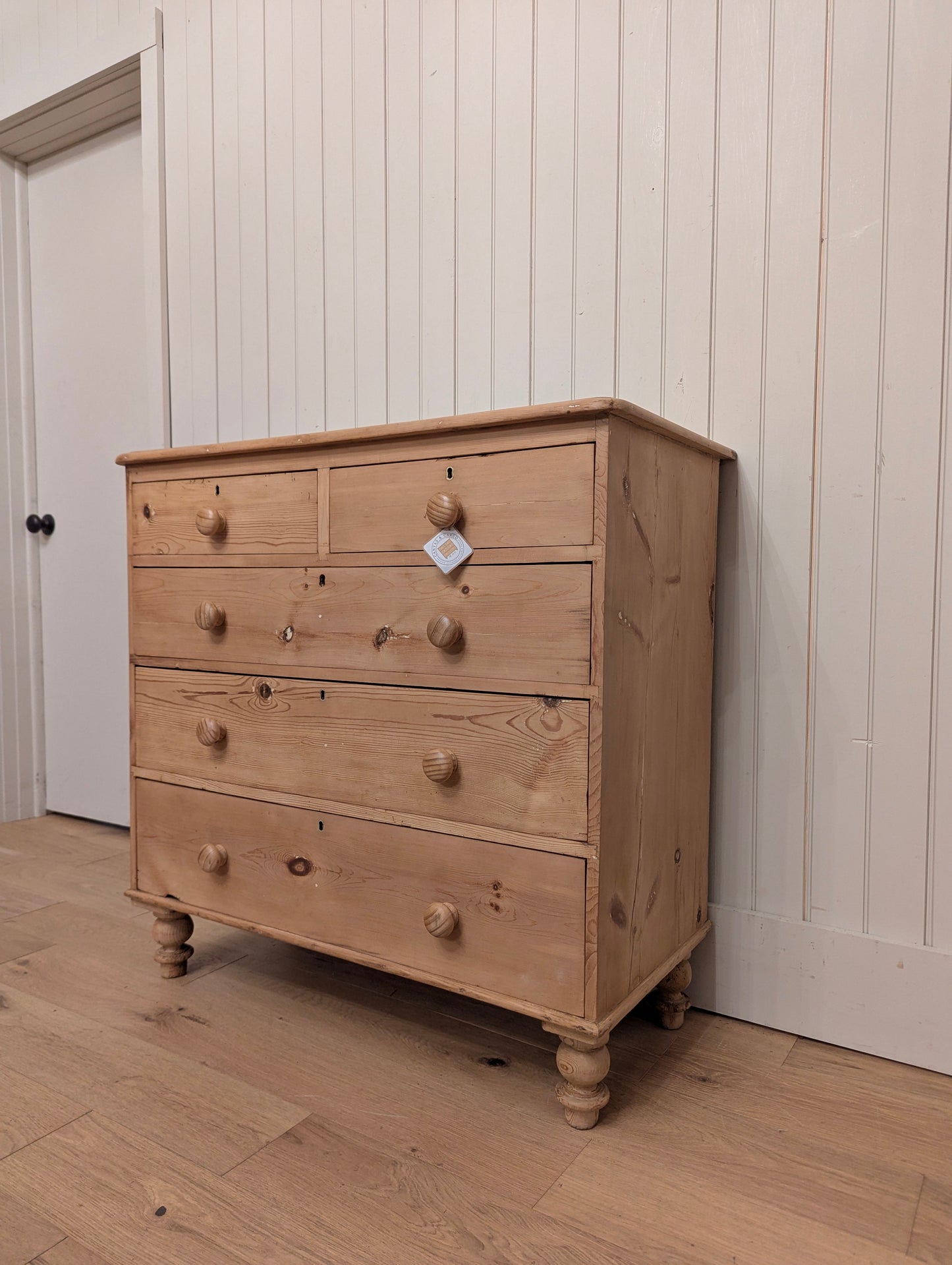 Blonde English Pine Chest