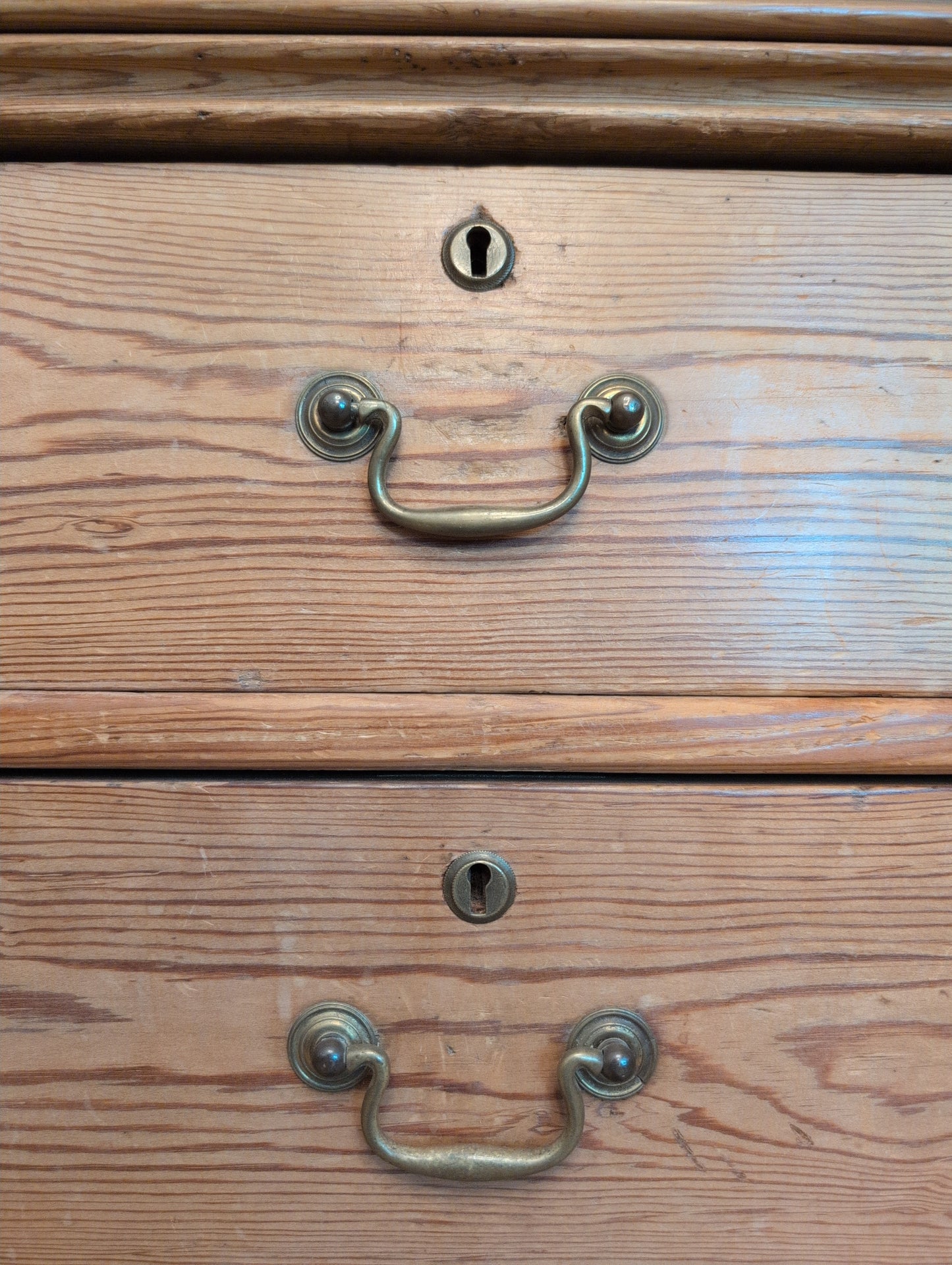 Edwardian Pine Church Hutch