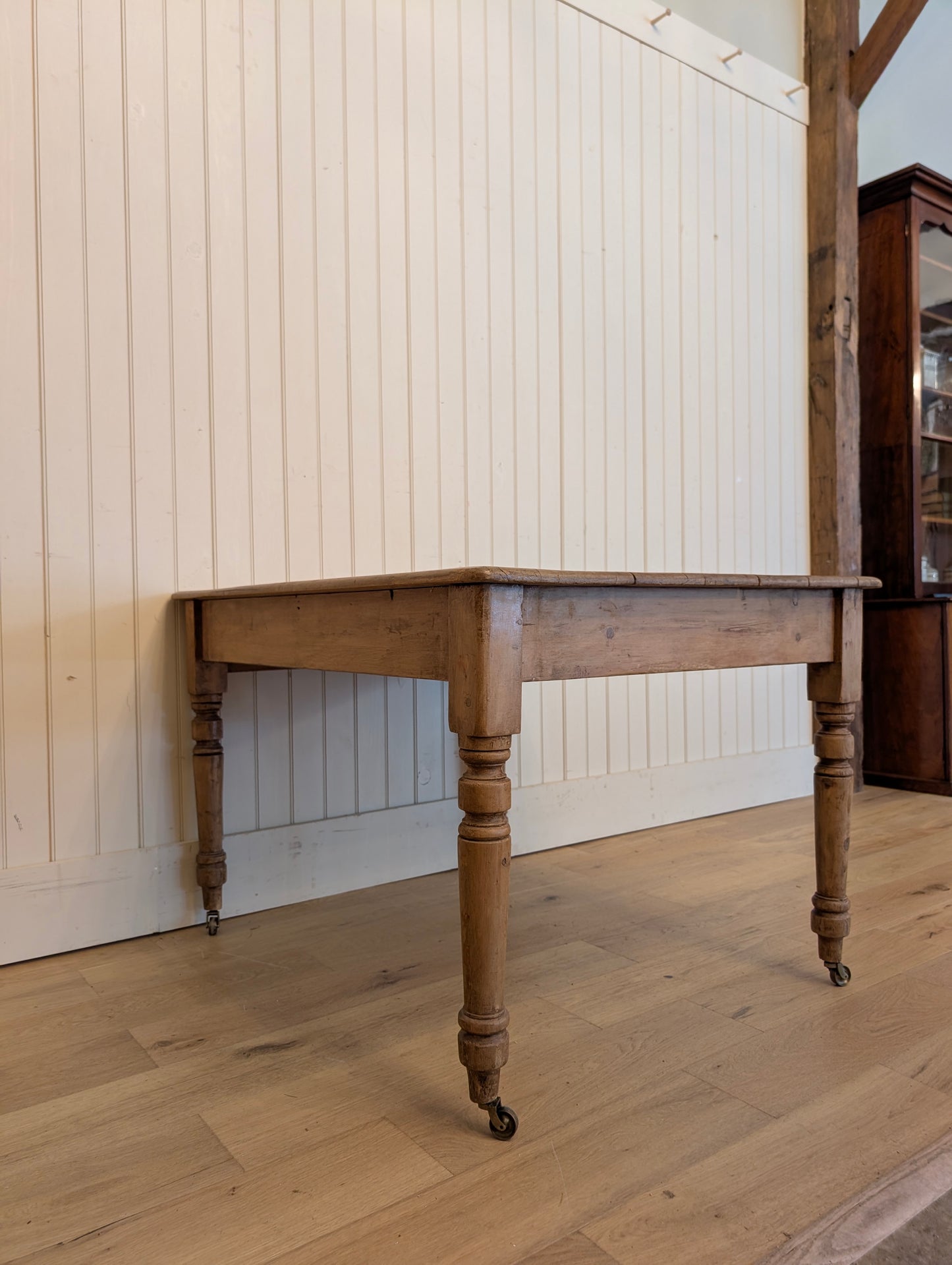 Single Drawer Pine Kitchen Table