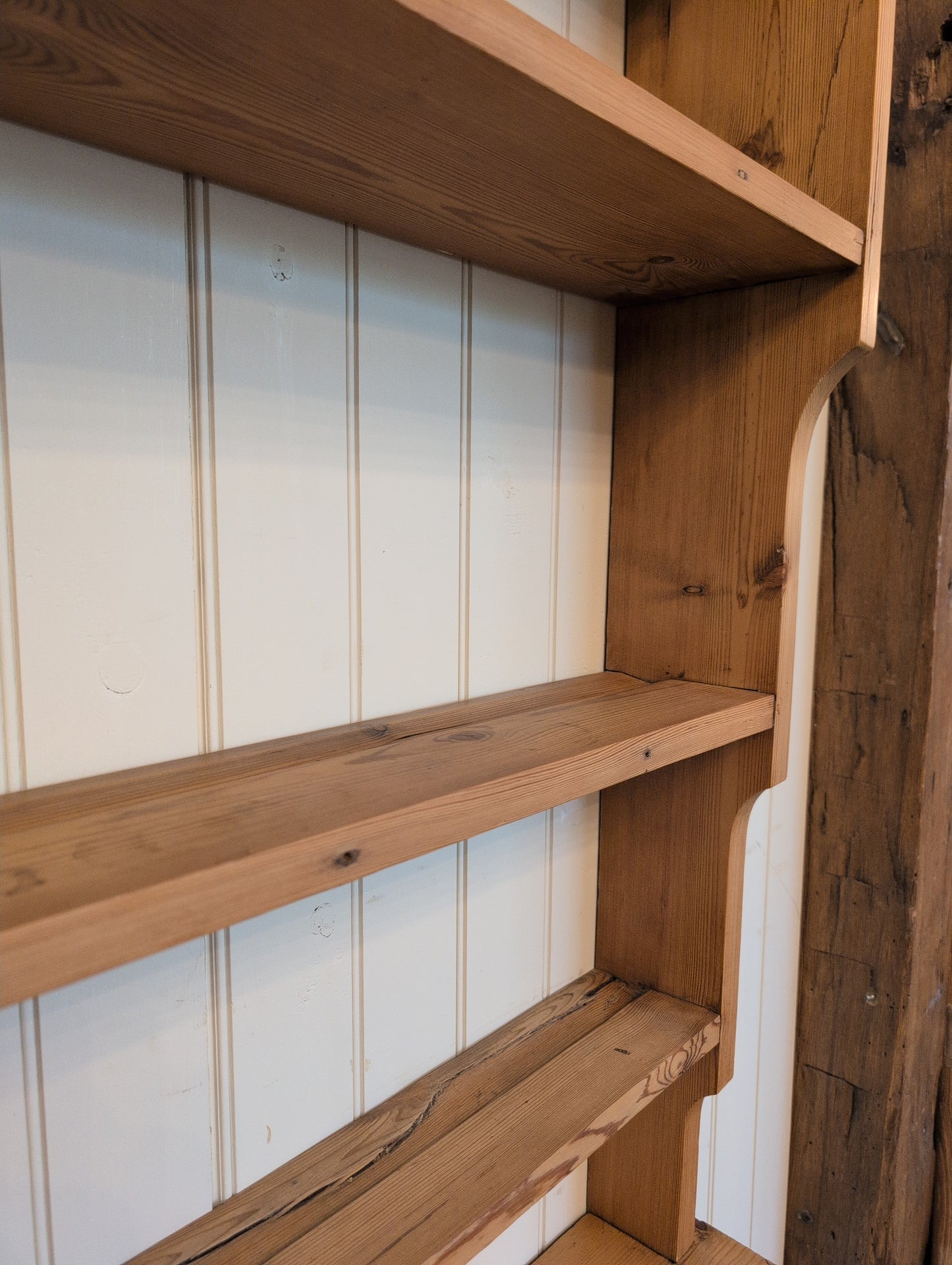 English Pine Potboard Hutch