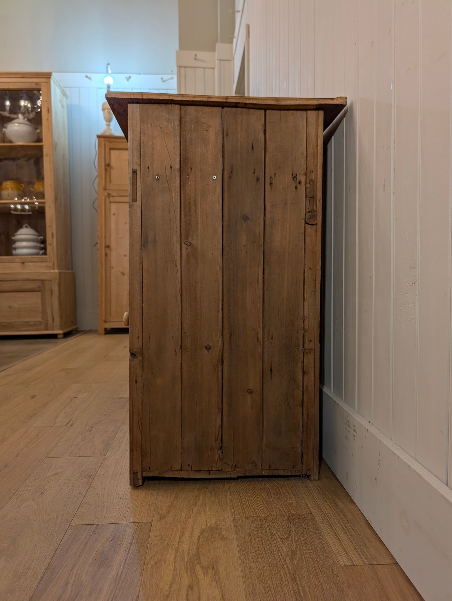 3 Over 3 English Pine Sideboard