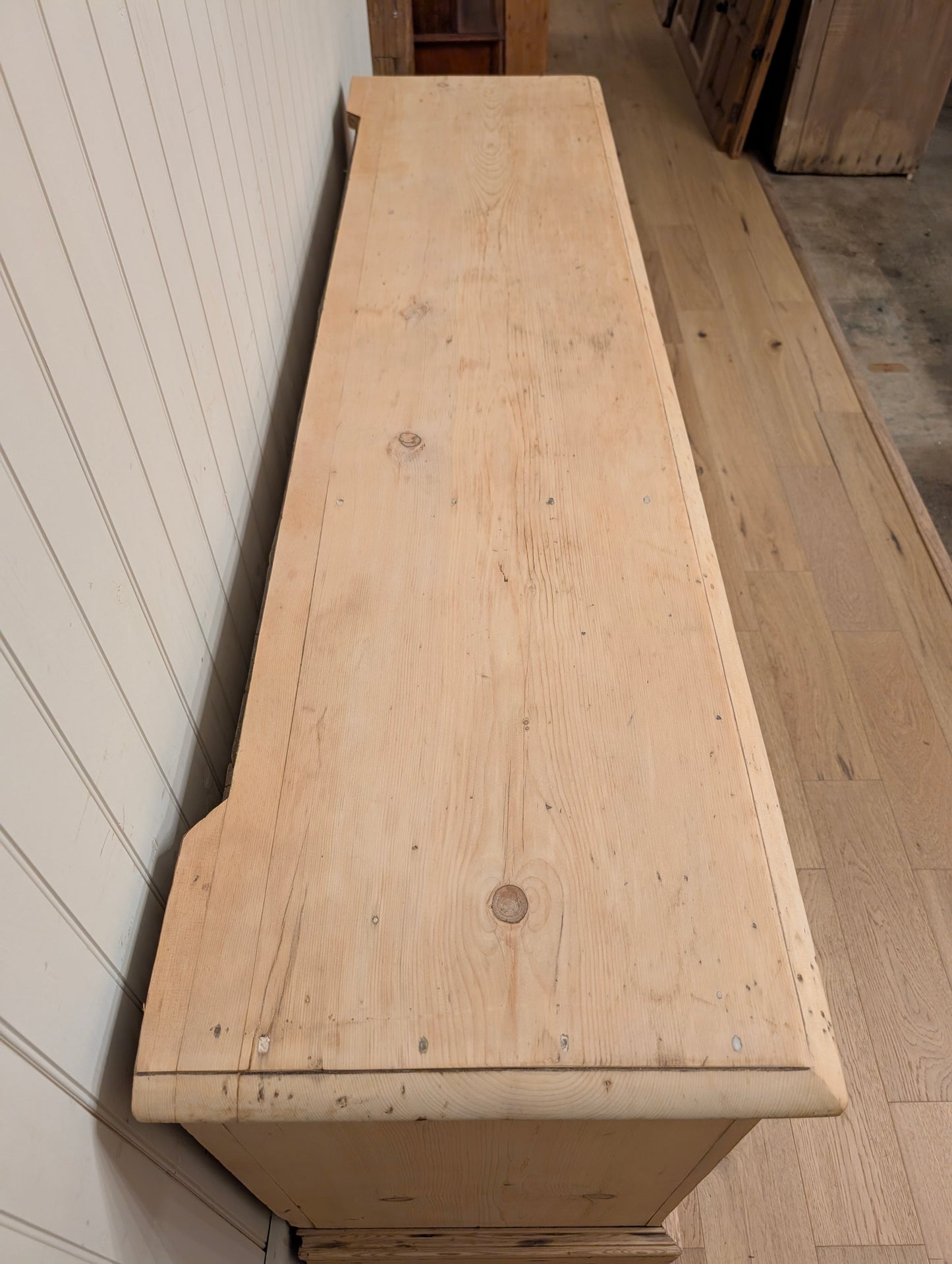 English Pine Dog Kennel Sideboard