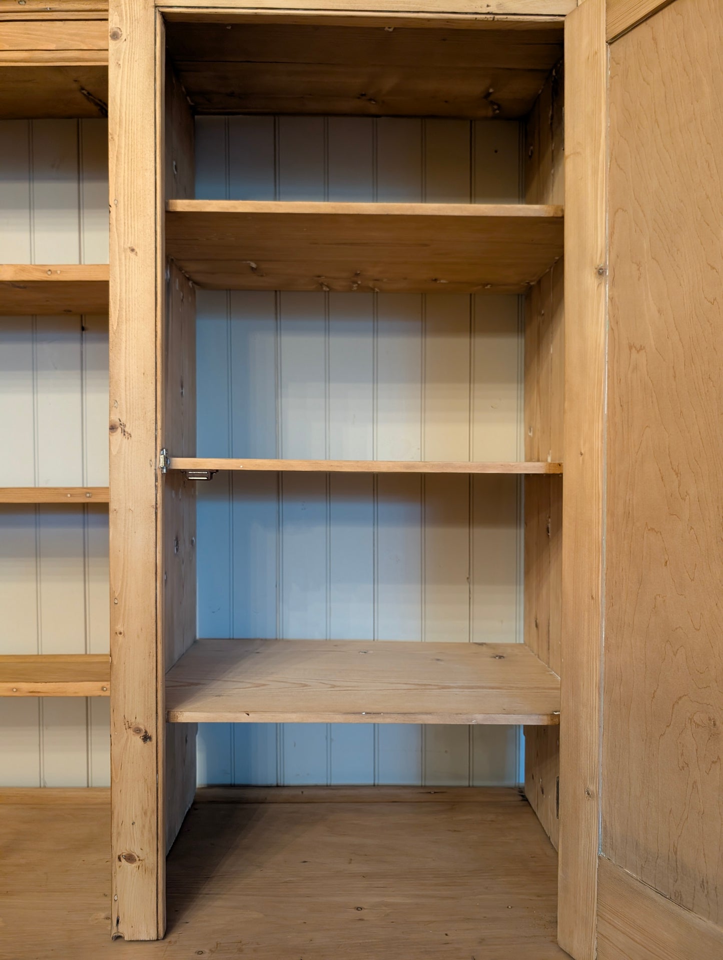 8ft Pine Scullery Cupboard