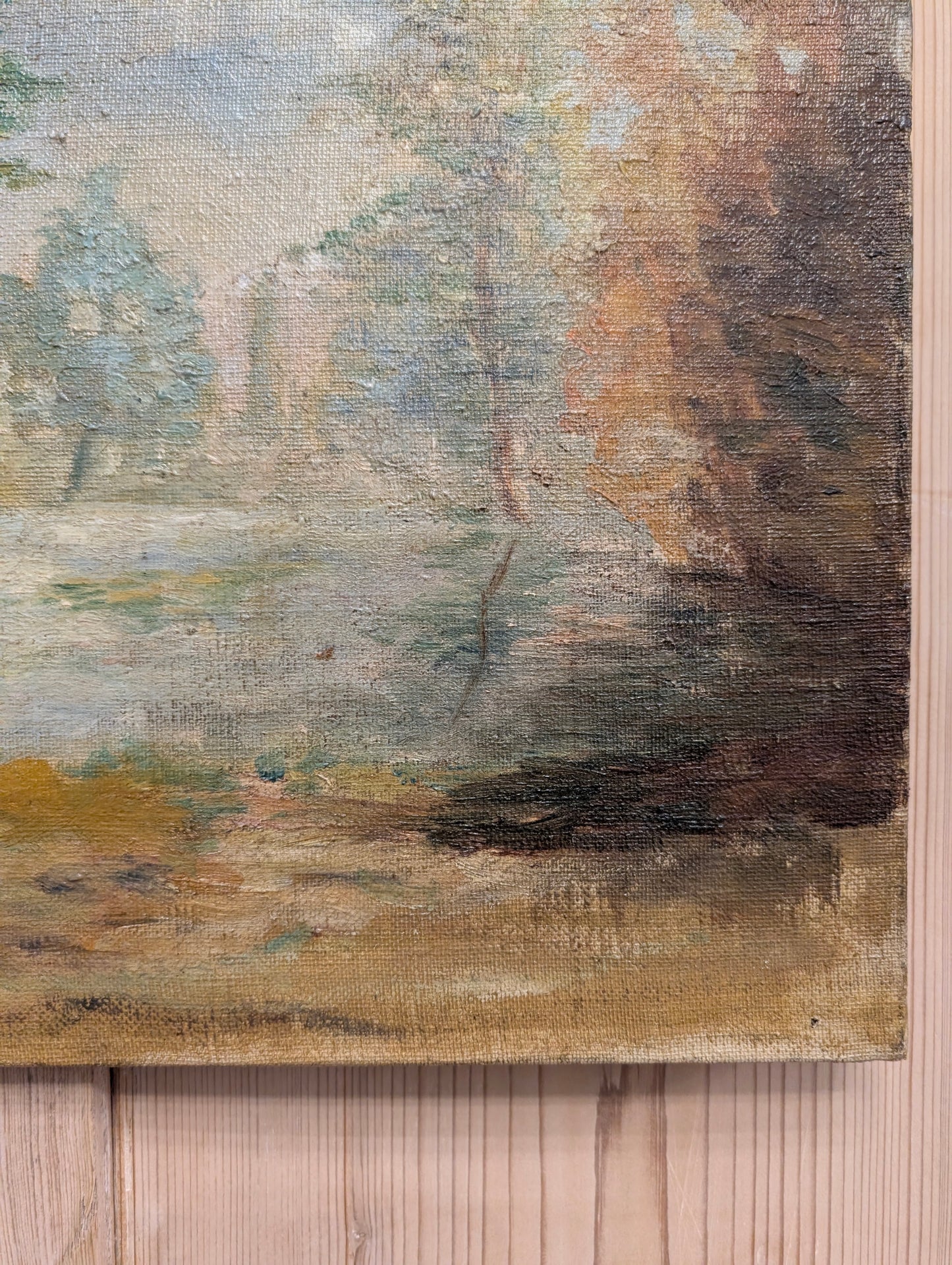 "The Secluded Valley" - Double Sided Painting