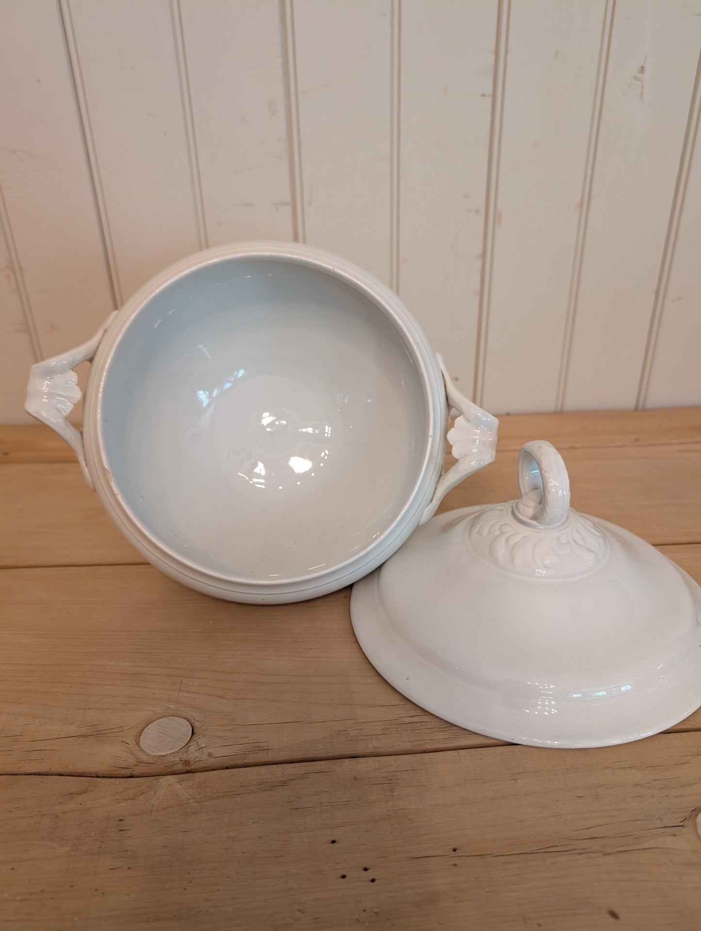 Lidded Ironstone Soupiere 26