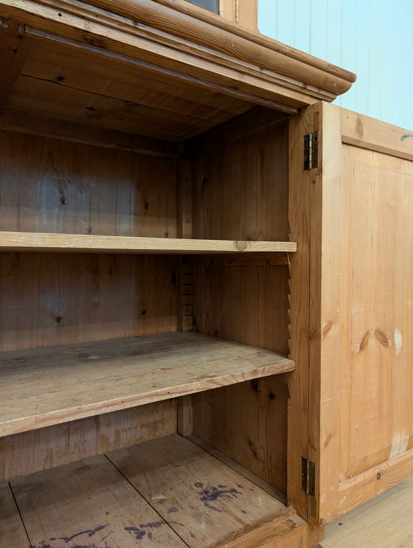 2pc Glass Door Hutch