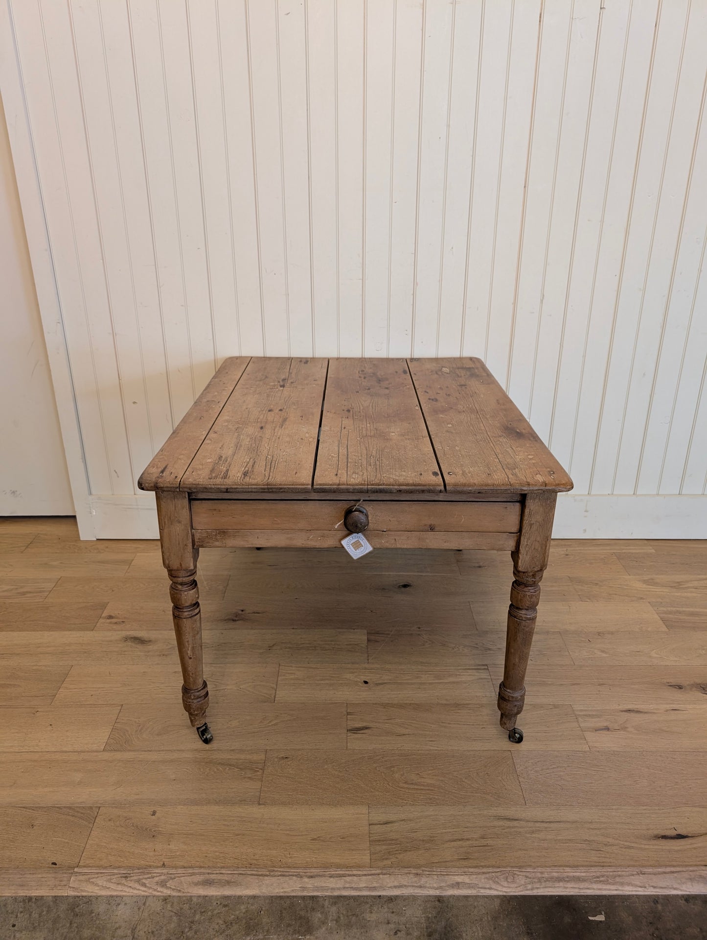 Single Drawer Pine Kitchen Table