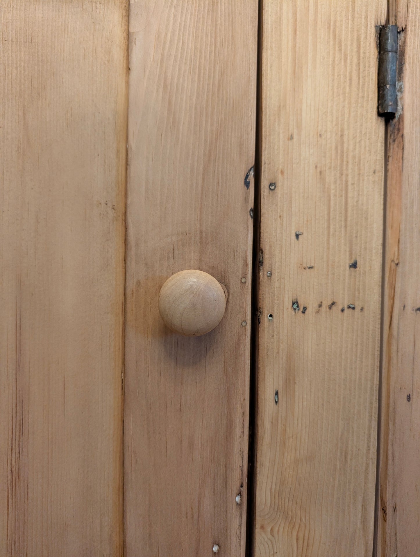 8ft Pine Scullery Cupboard