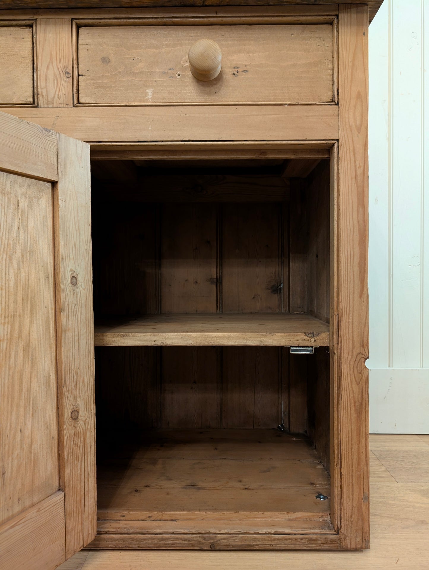 3 Over 3 English Pine Sideboard