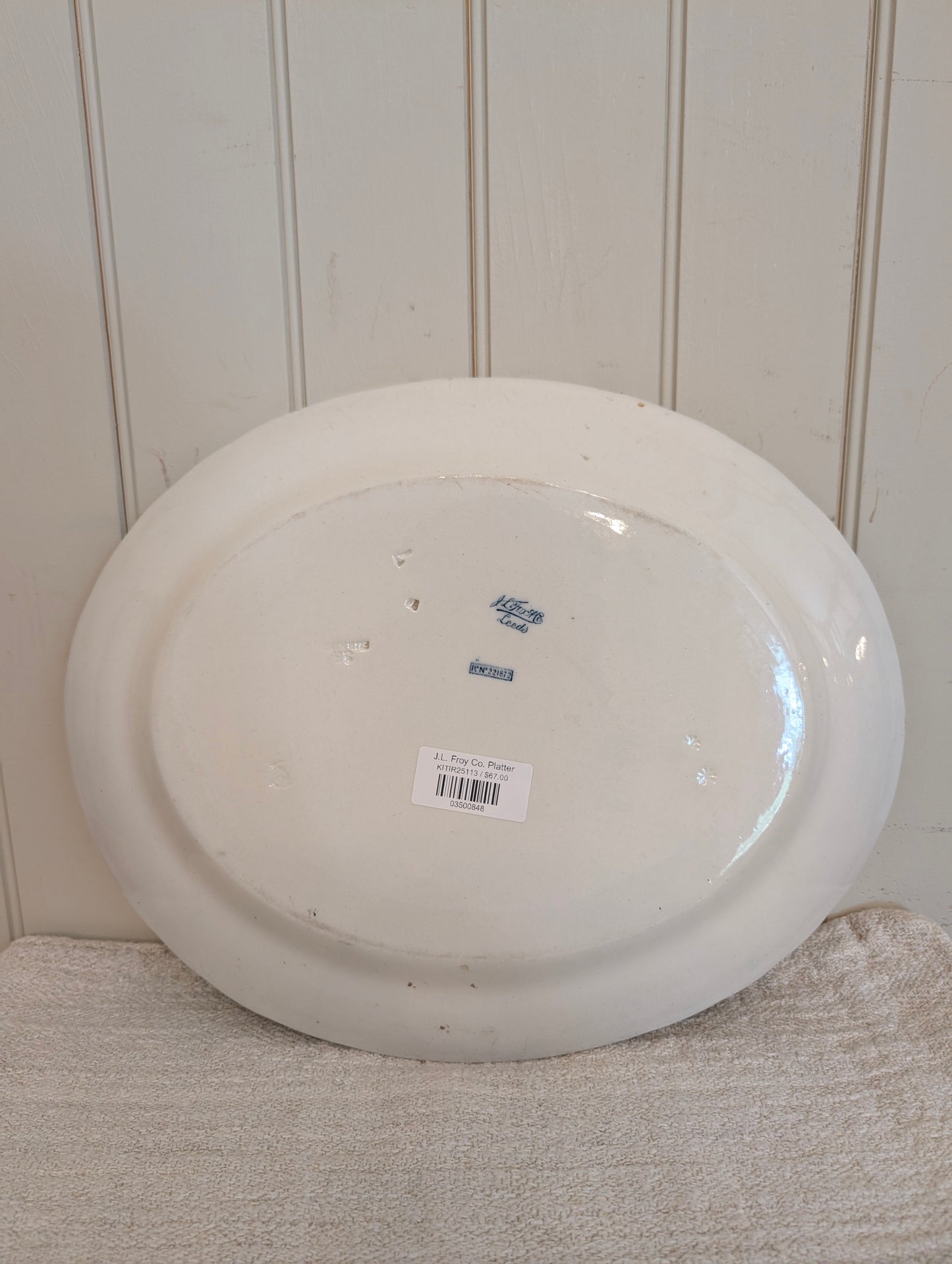 J.L. Froy Co. Platter
