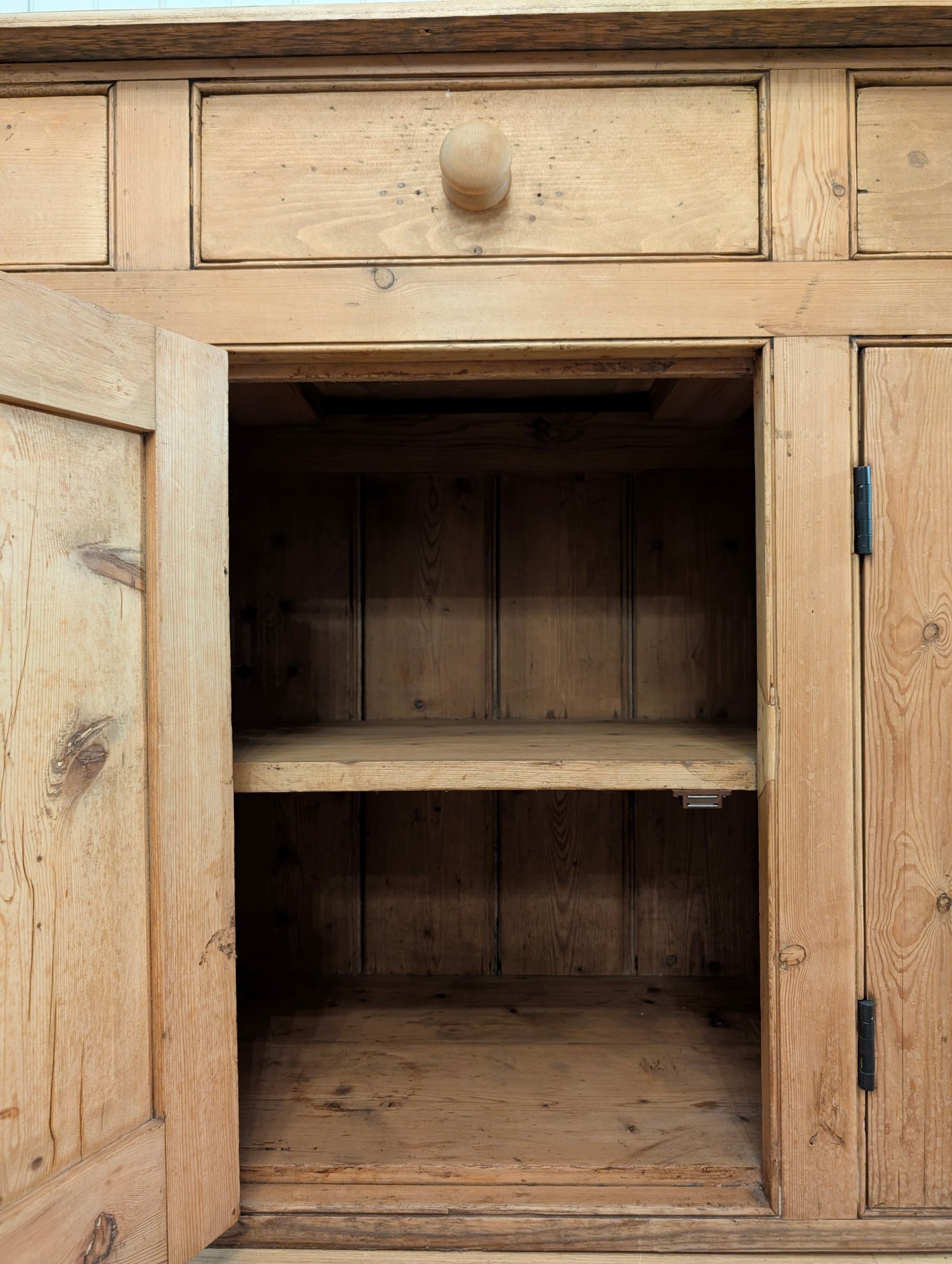 3 Over 3 English Pine Sideboard
