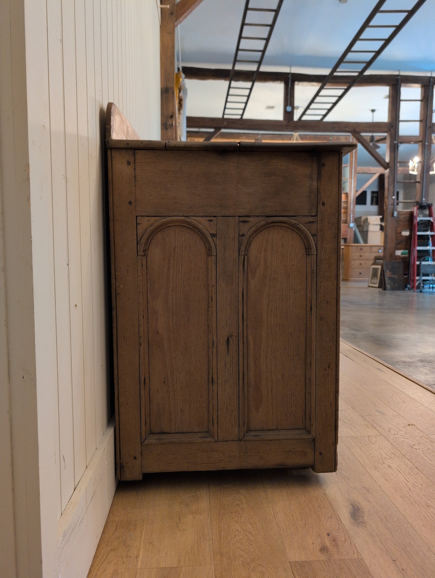 Arched Door Pine Sideboard