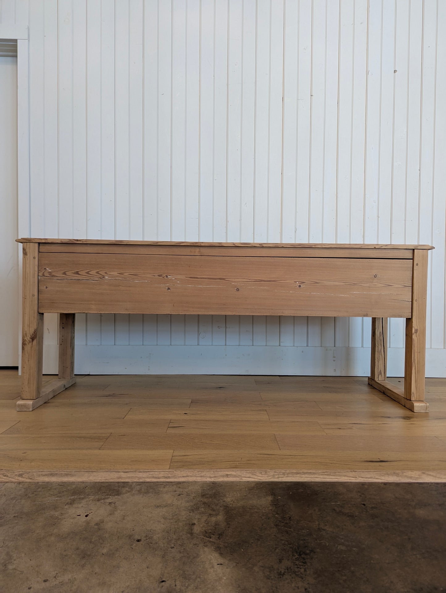 3 Drawer Pine Console Table