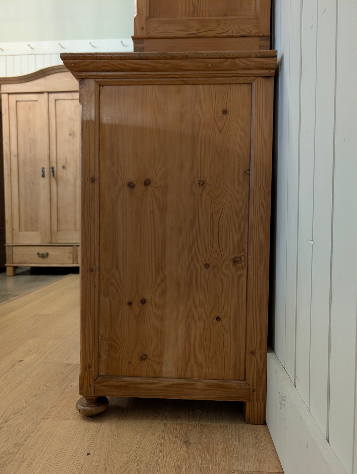 2pc Glass Door Hutch