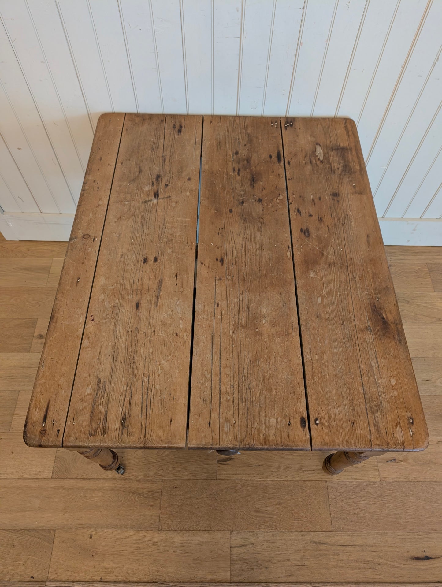 Single Drawer Pine Kitchen Table