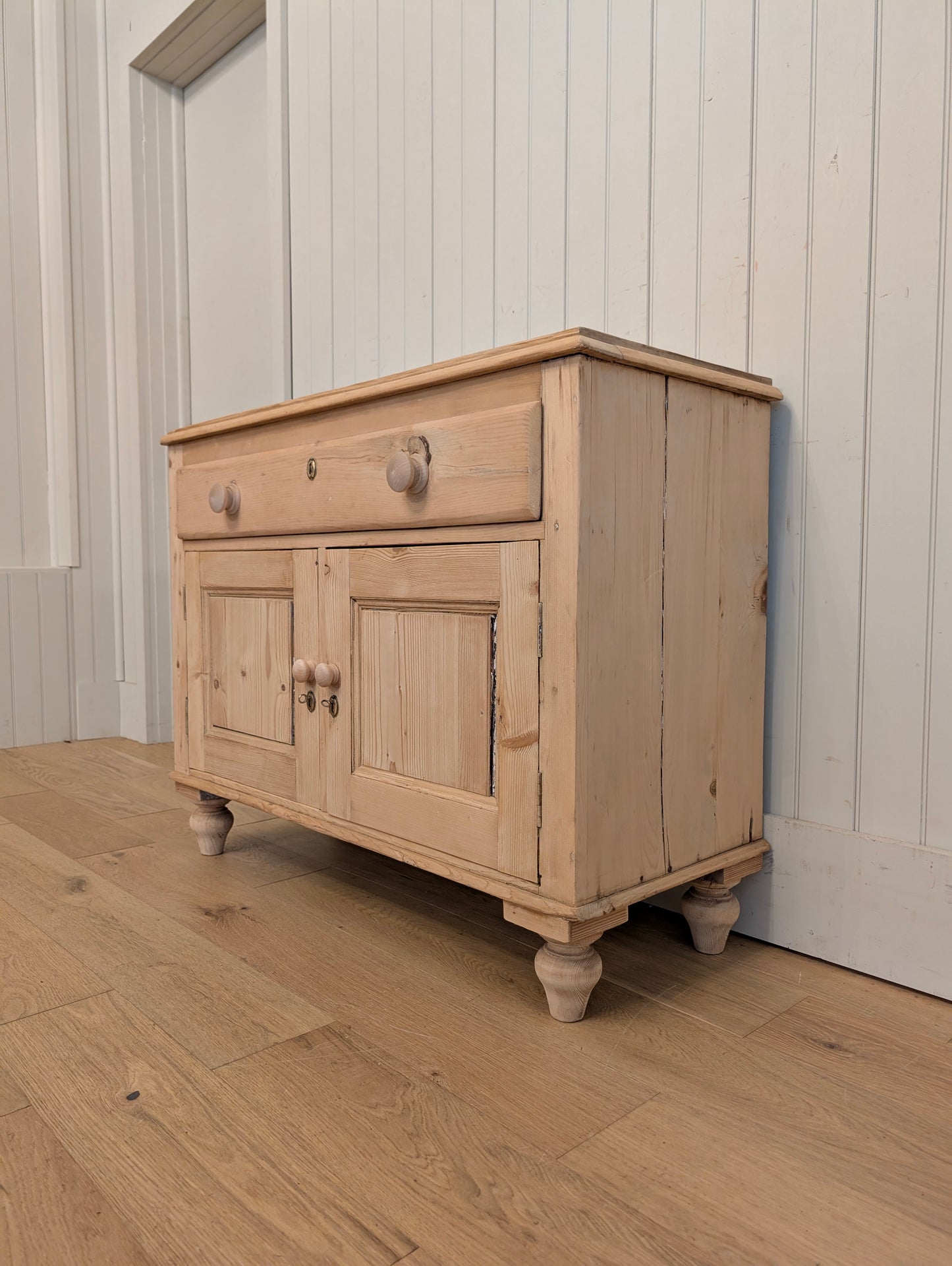 Stripped Pine Petite Cupboard