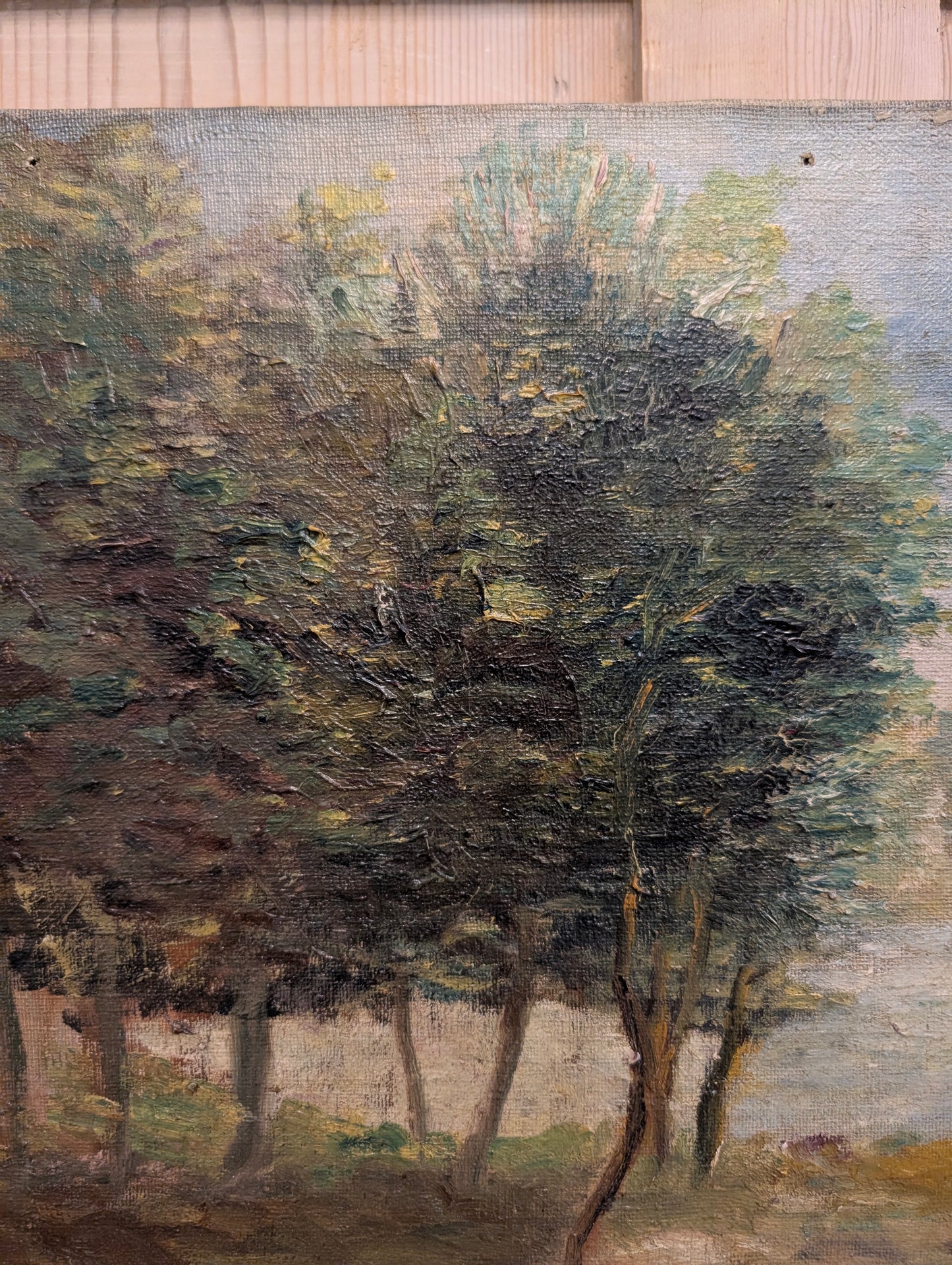 "The Secluded Valley" - Double Sided Painting