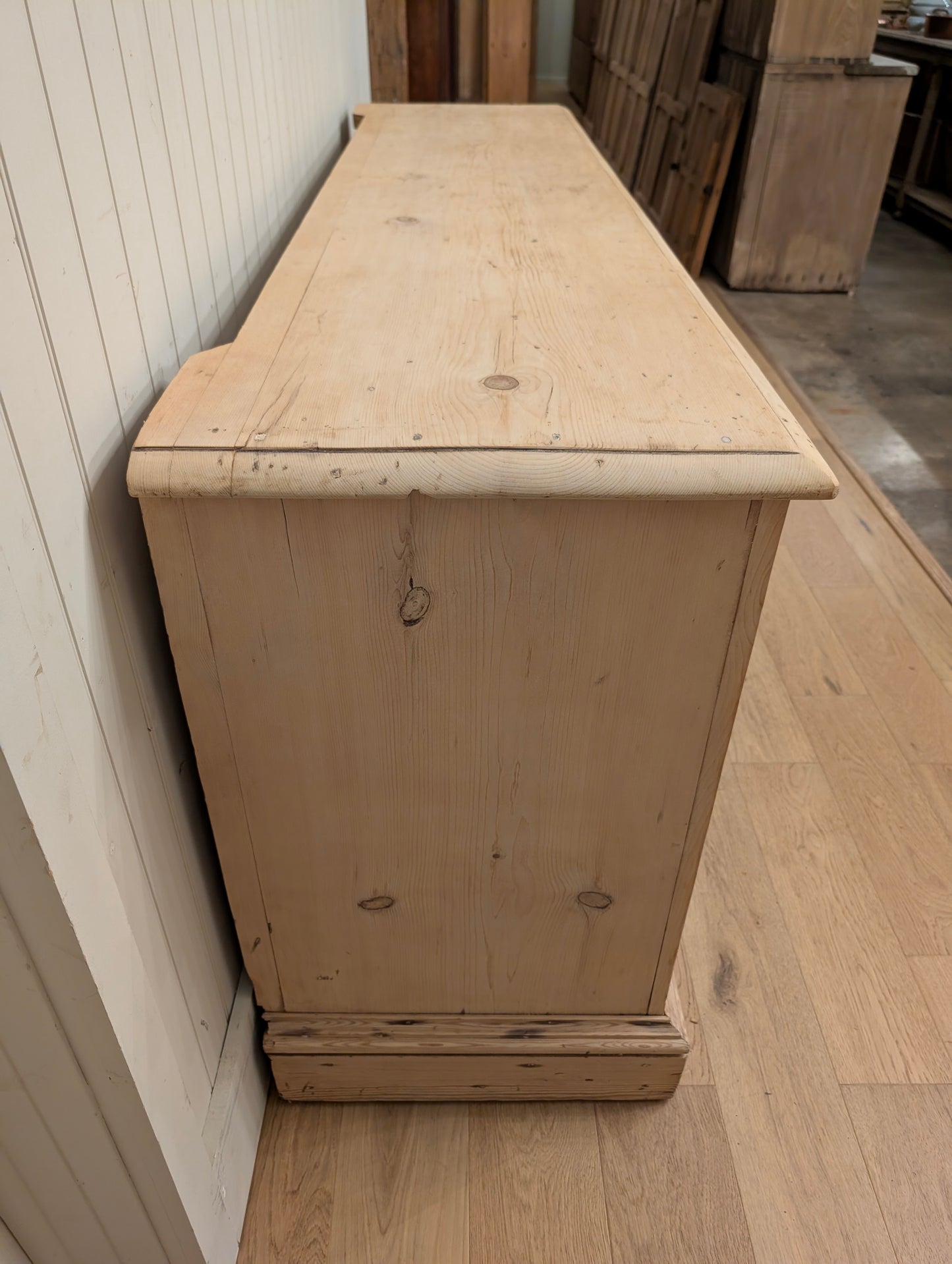 English Pine Dog Kennel Sideboard