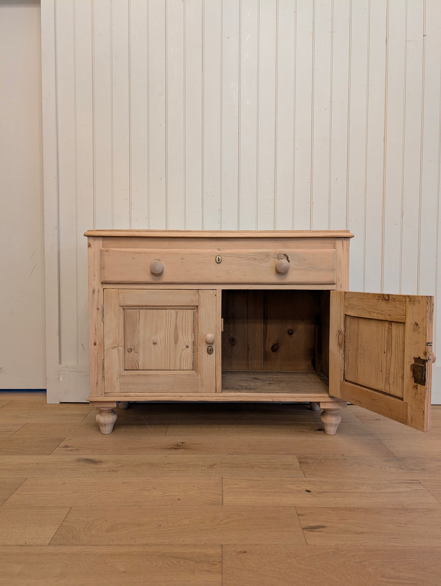 Stripped Pine Petite Cupboard