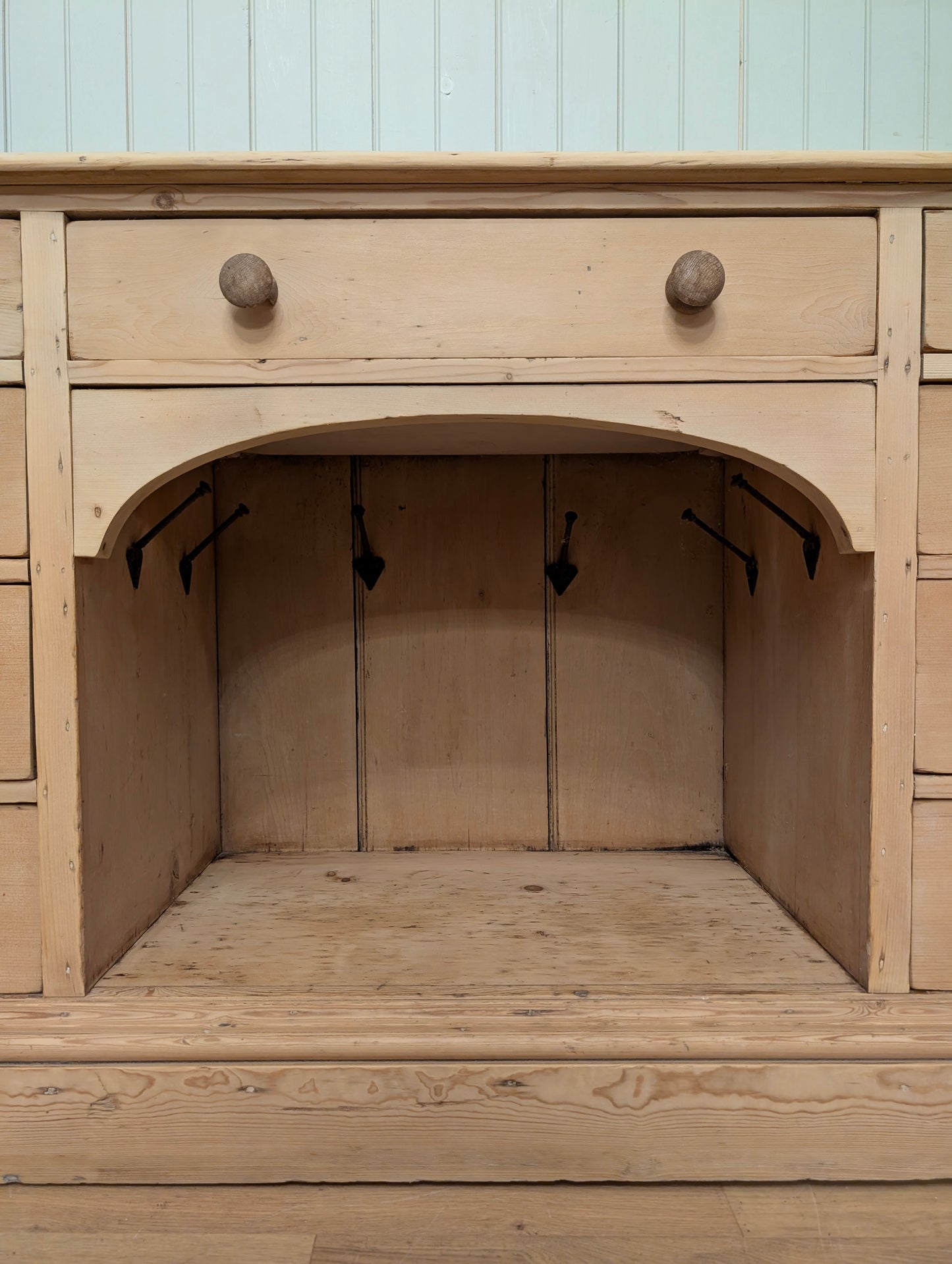 English Pine Dog Kennel Sideboard
