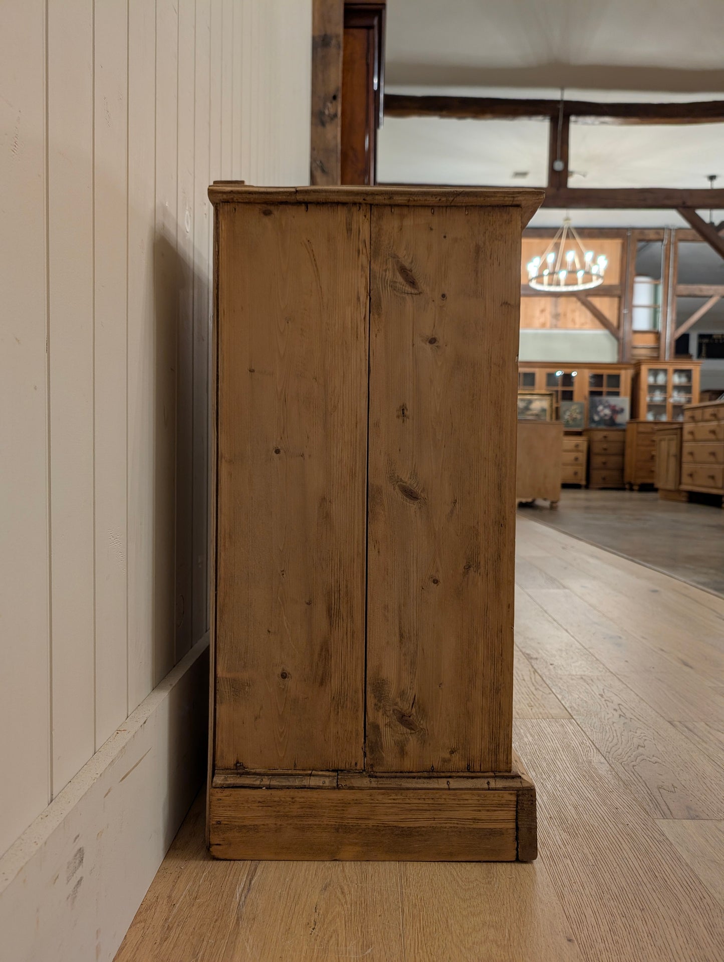 English Pine Bedside Table