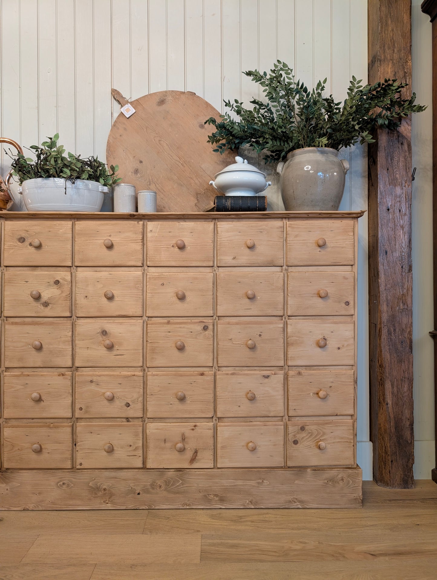 50 Drawer Pine Apothecary