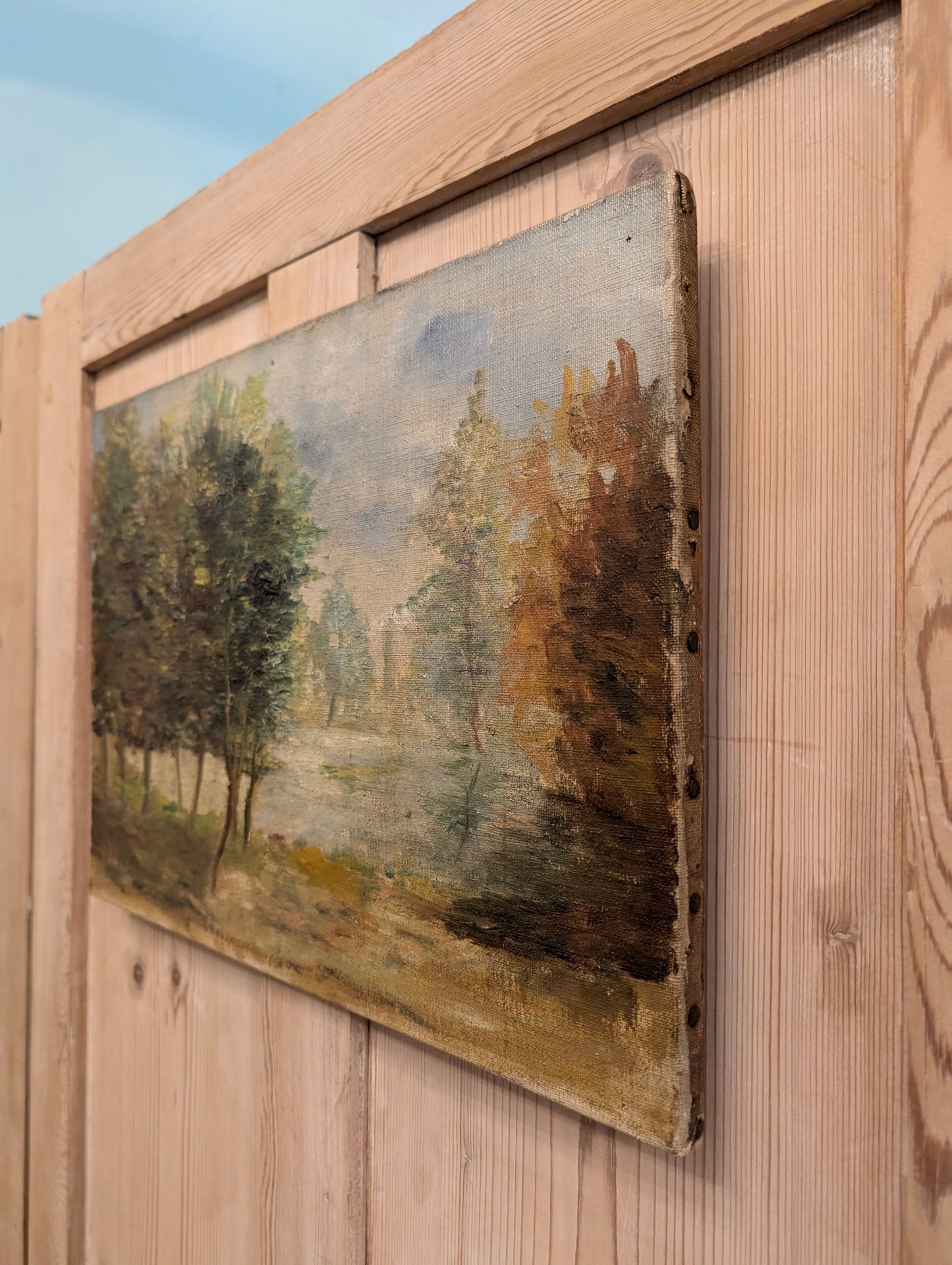 "The Secluded Valley" - Double Sided Painting