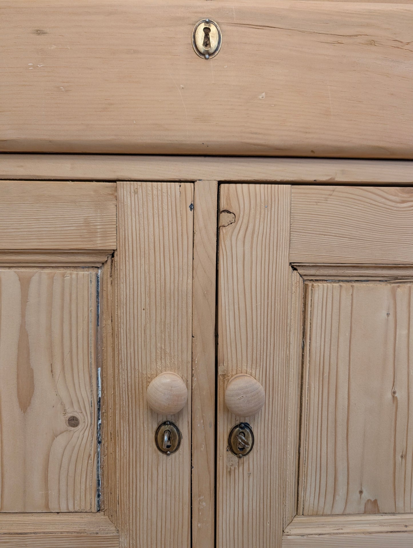 Stripped Pine Petite Cupboard