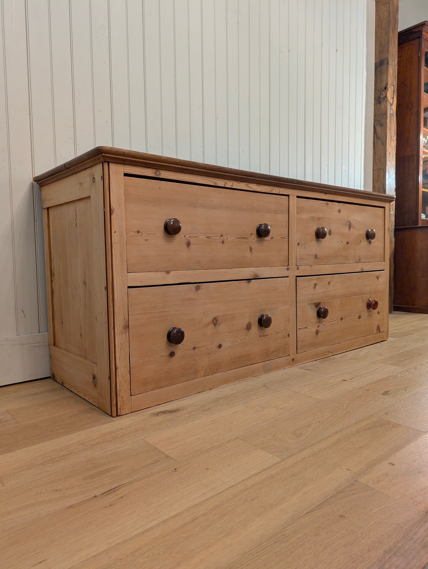 4 Drawer Pine Sideboard