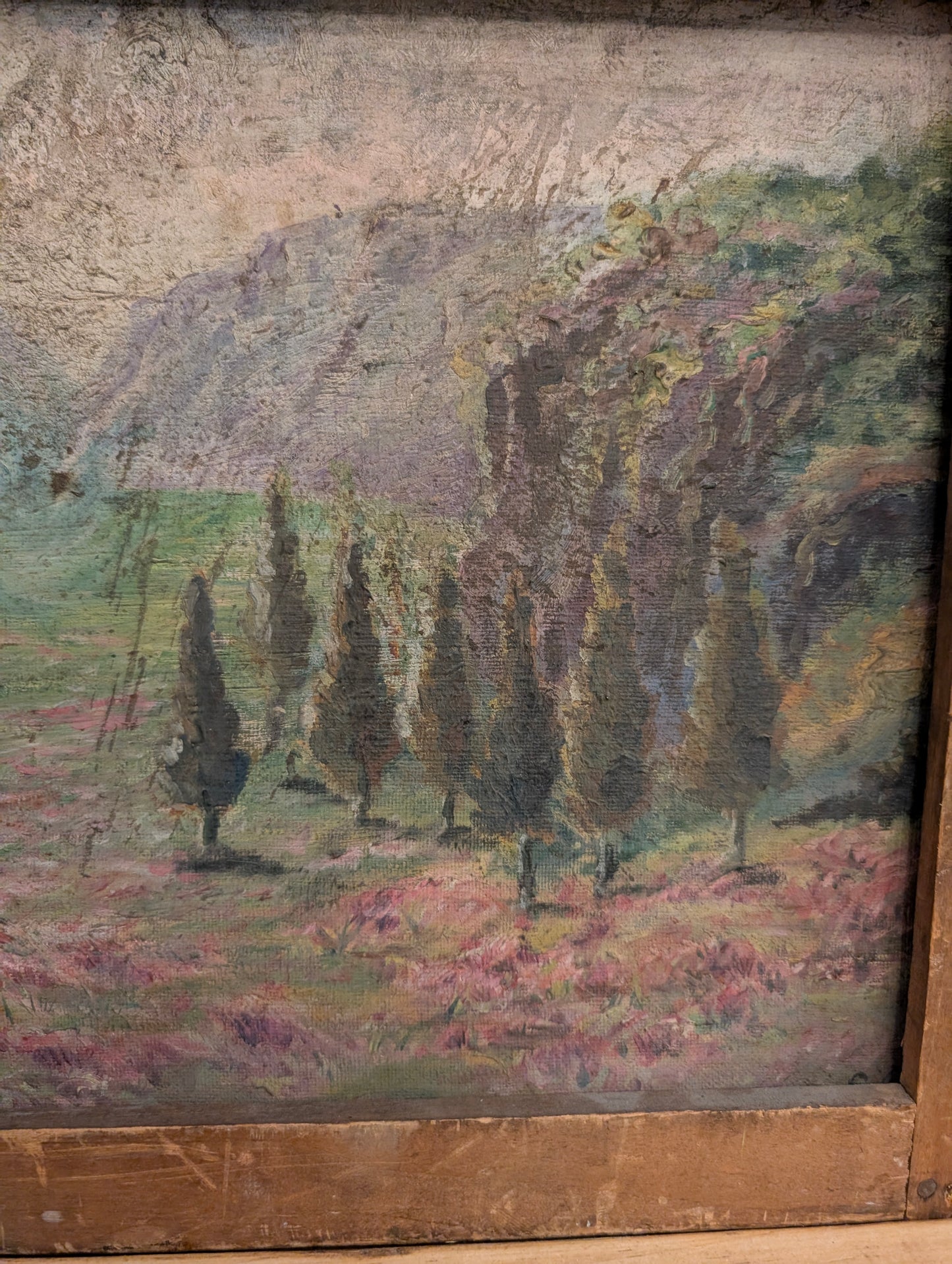 "The Secluded Valley" - Double Sided Painting