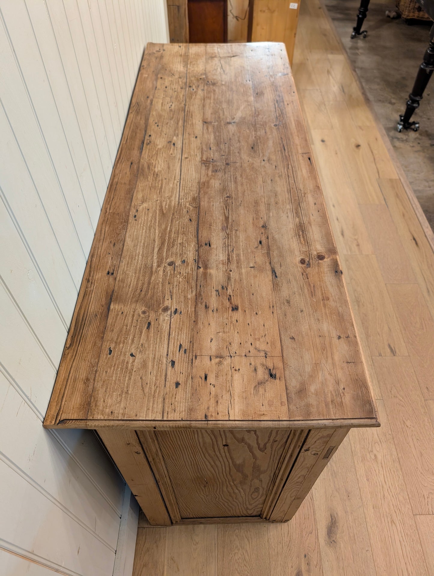 3 Over 3 English Pine Sideboard