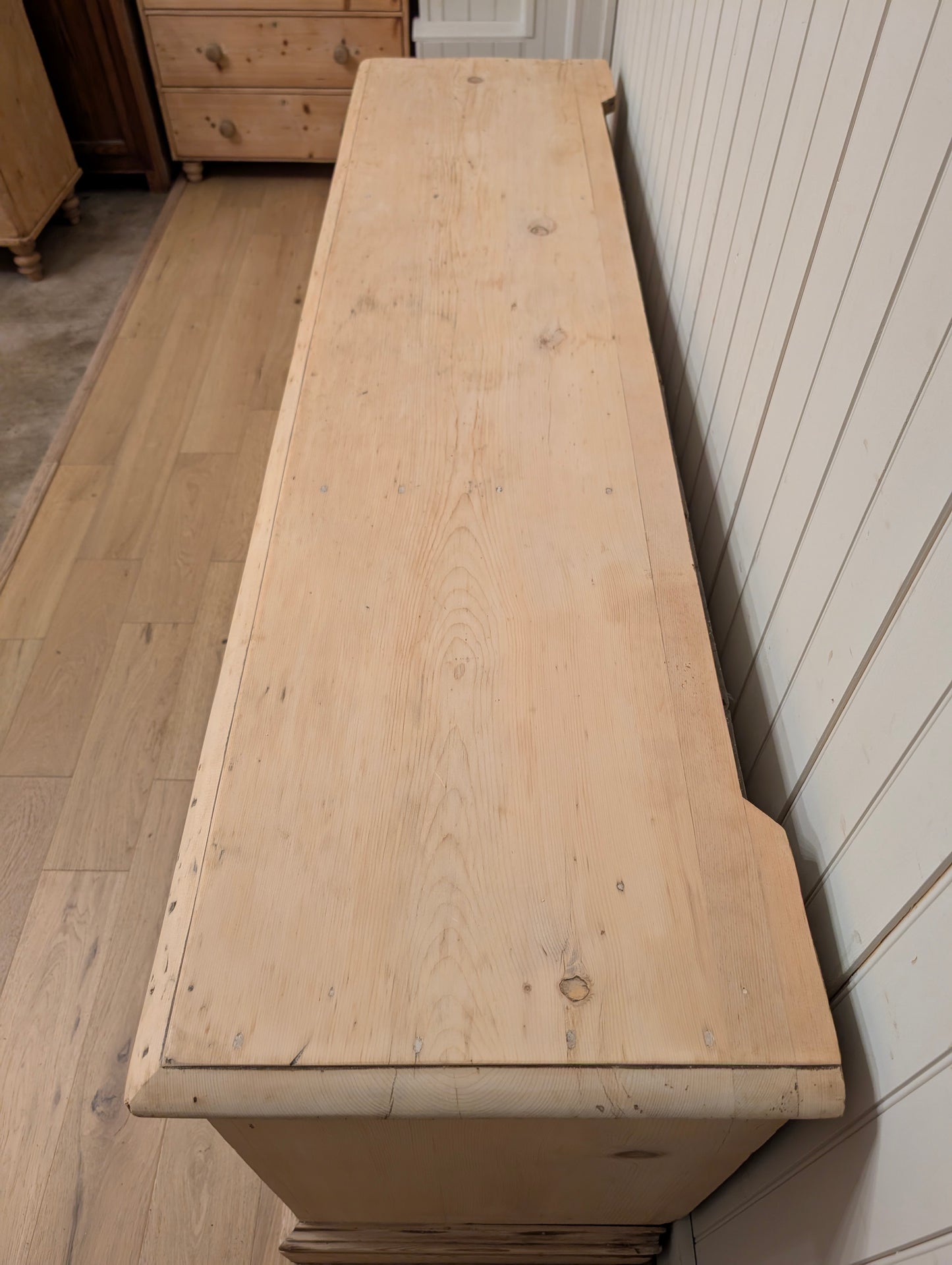 English Pine Dog Kennel Sideboard