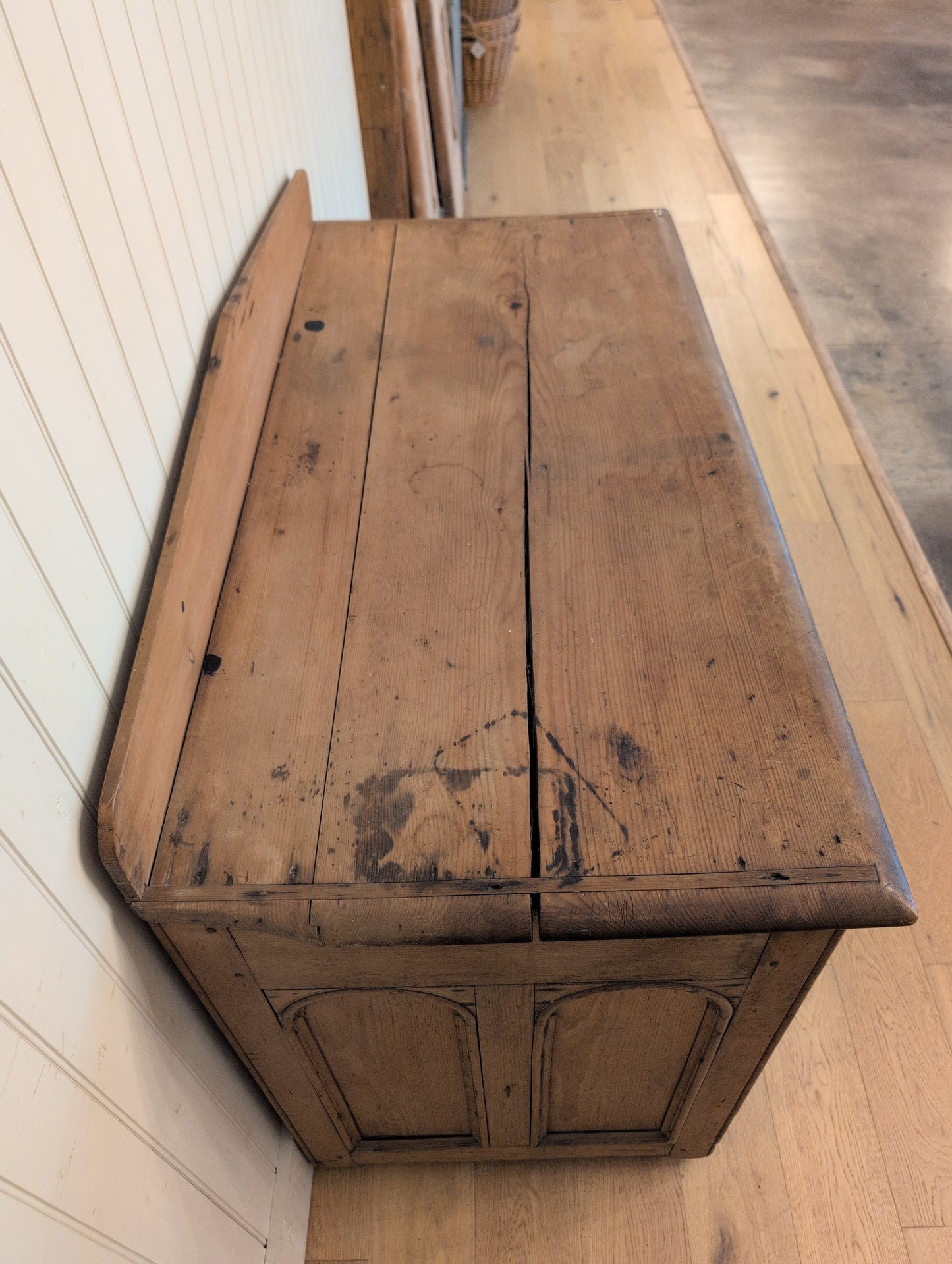 Arched Door Pine Sideboard