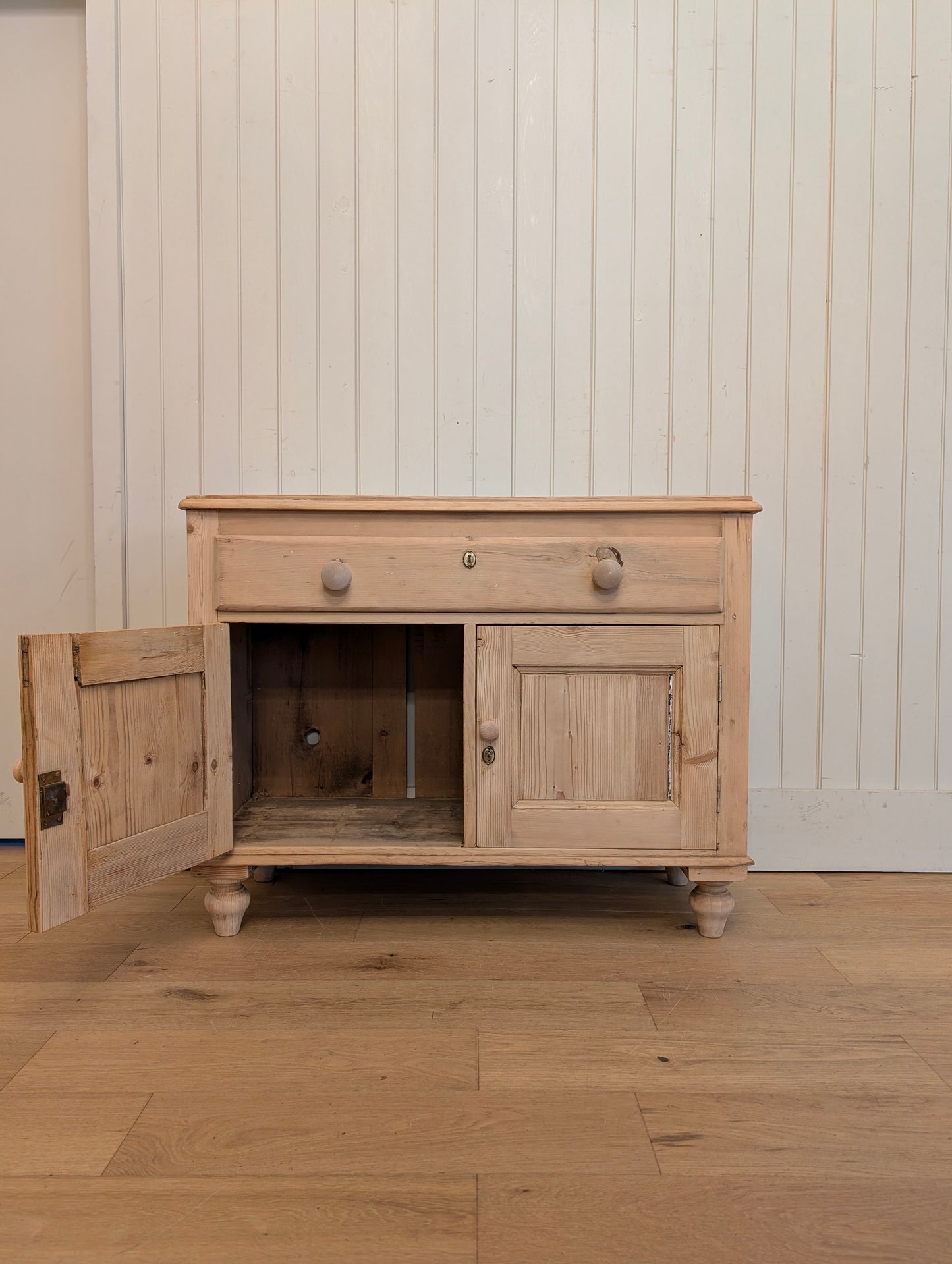 Stripped Pine Petite Cupboard