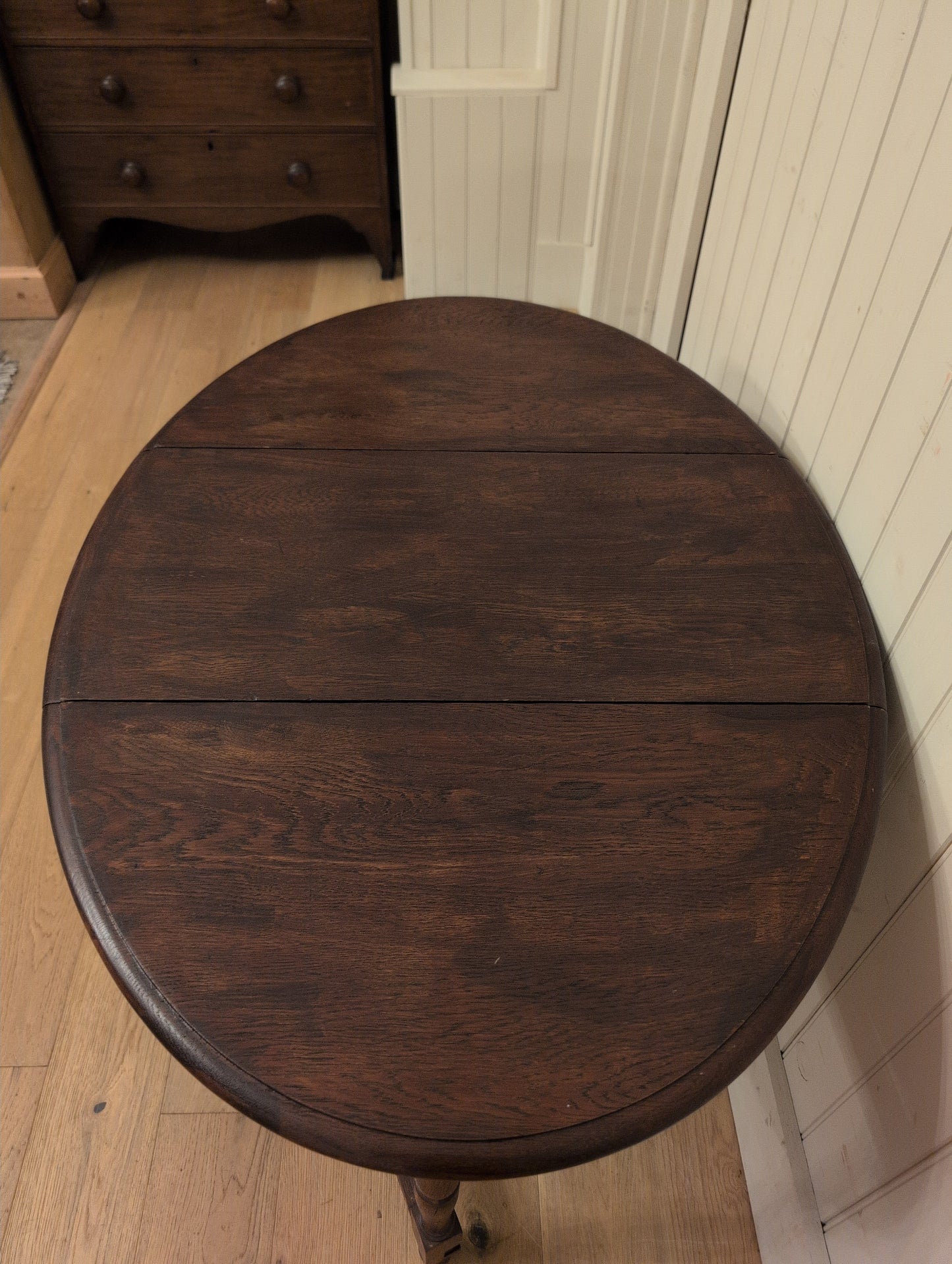 English Oak Drop Leaf Table