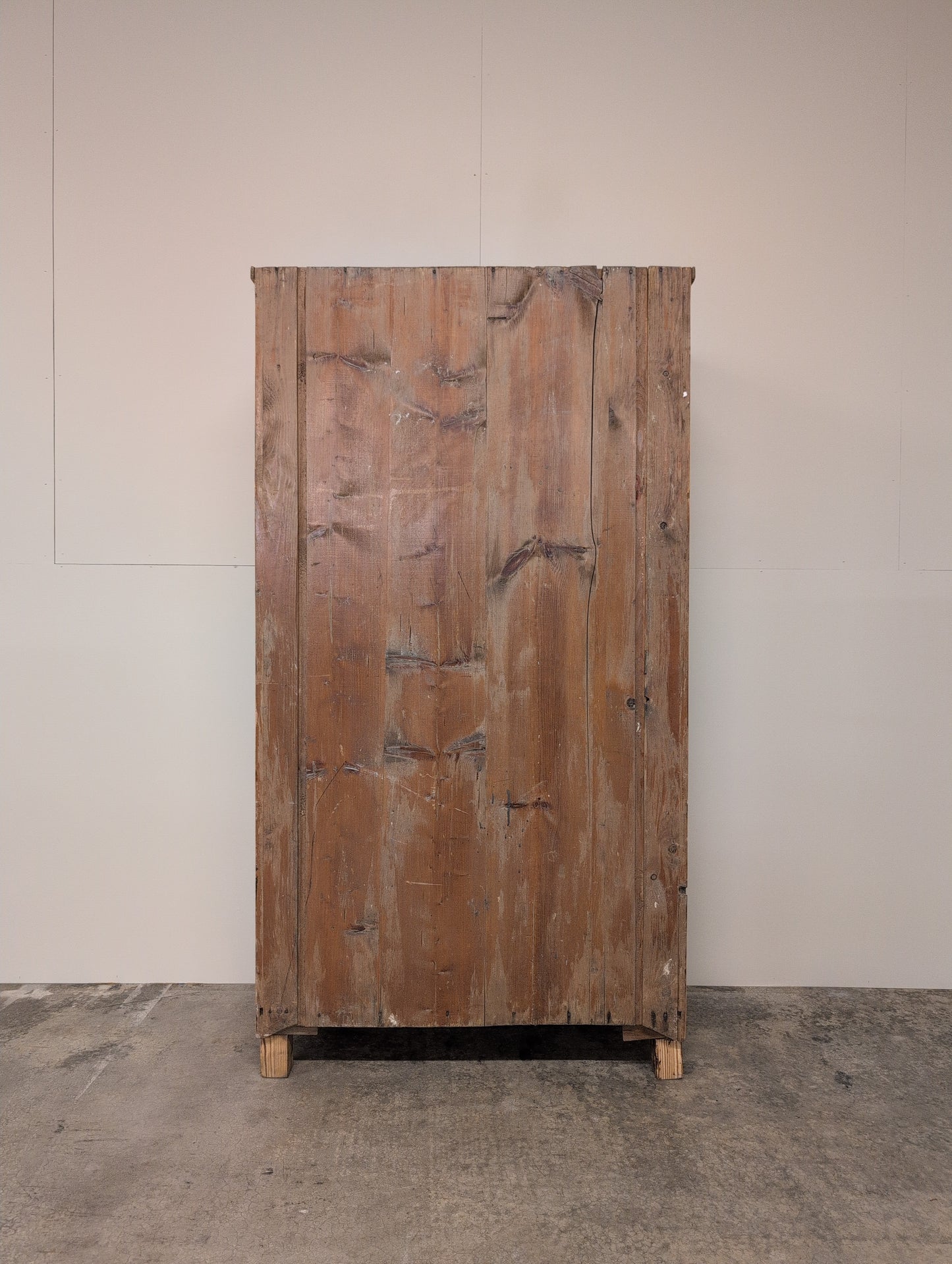 Single Door Wardrobe - Blonde