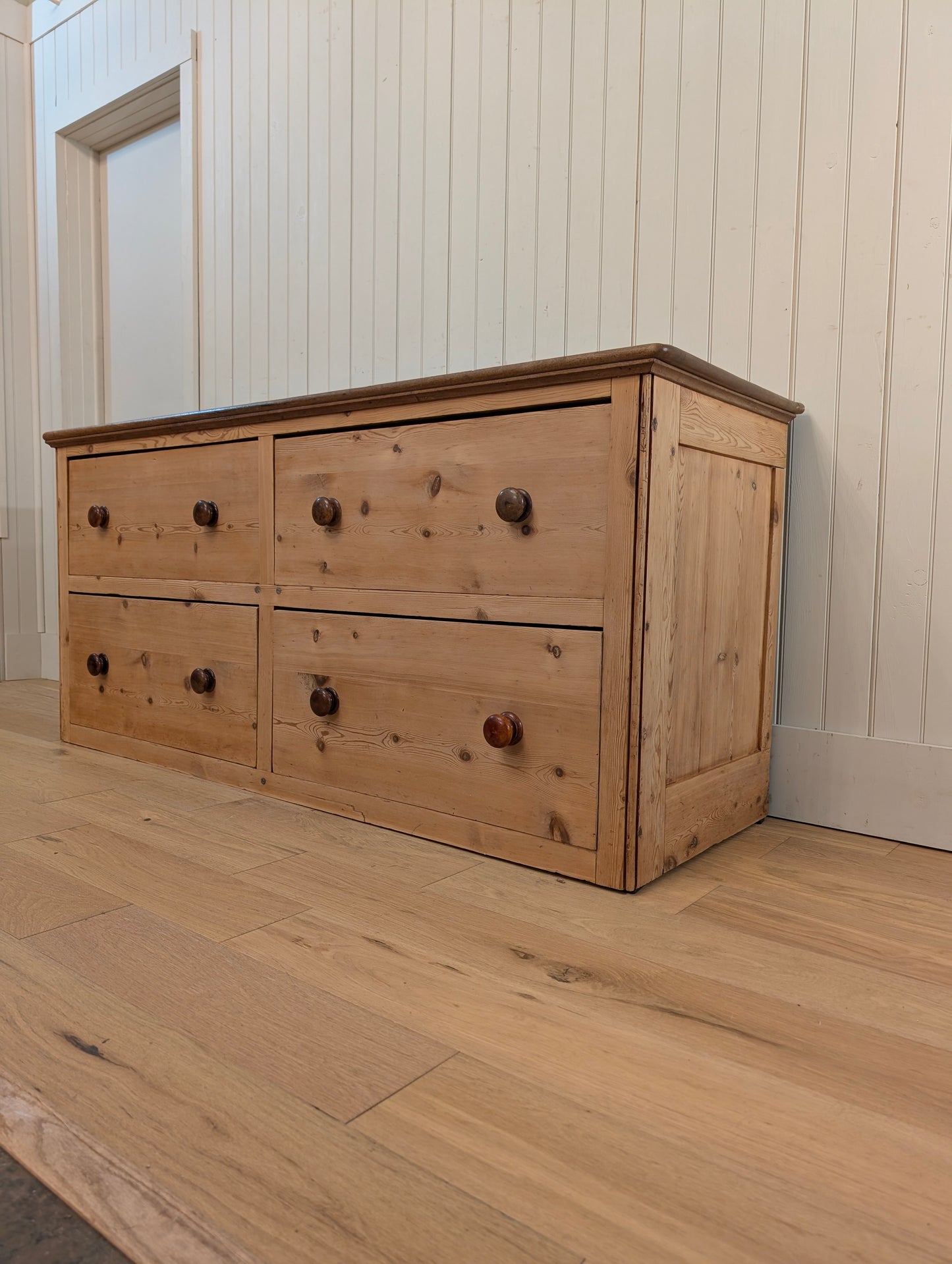 4 Drawer Pine Sideboard