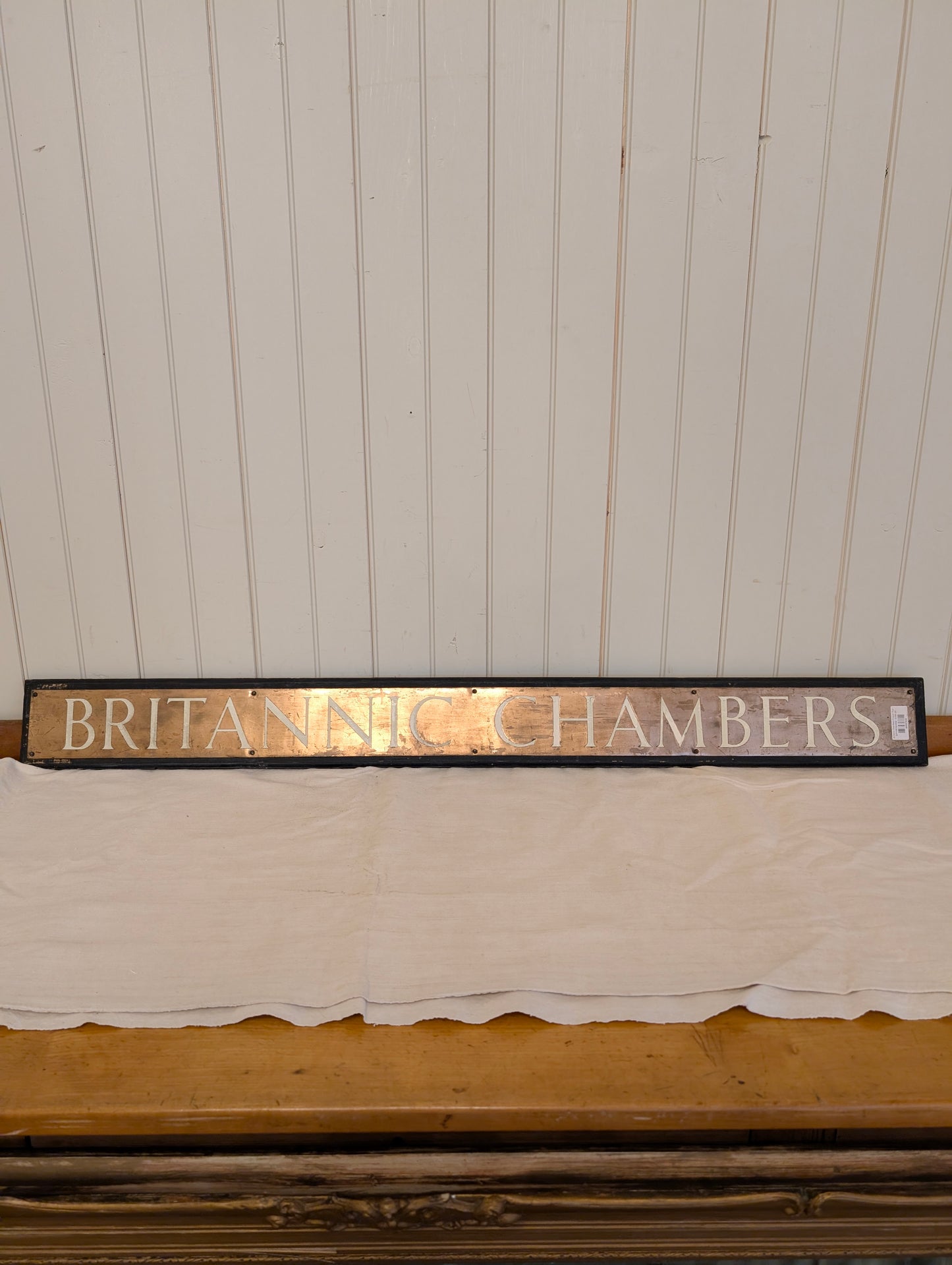 Brittanic Chambers Copper Sign