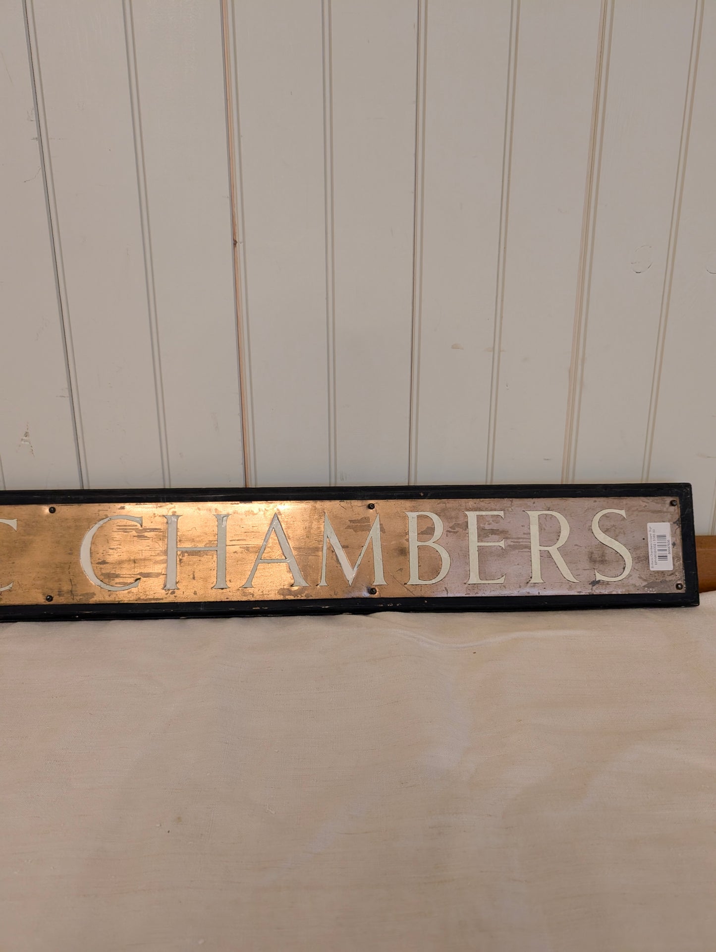 Brittanic Chambers Copper Sign