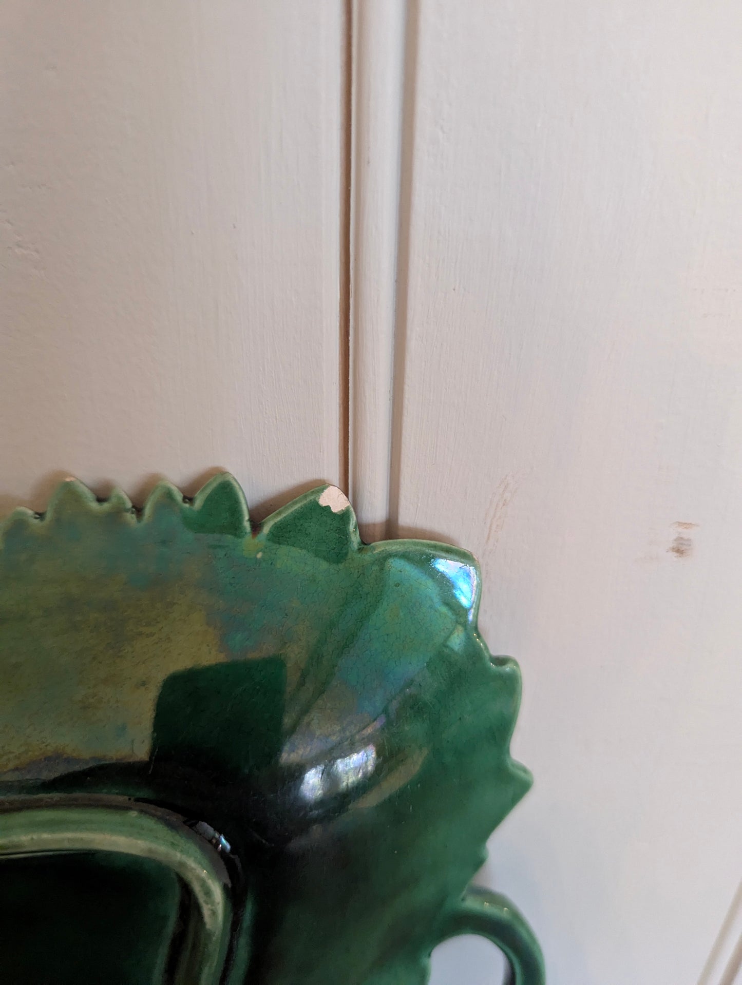 Majolica Oak Leaf and Acorn Platter