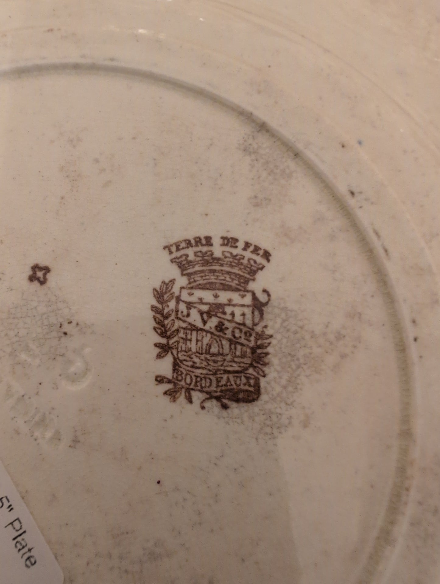 Jules Vieillard Datura 8.5" Plate