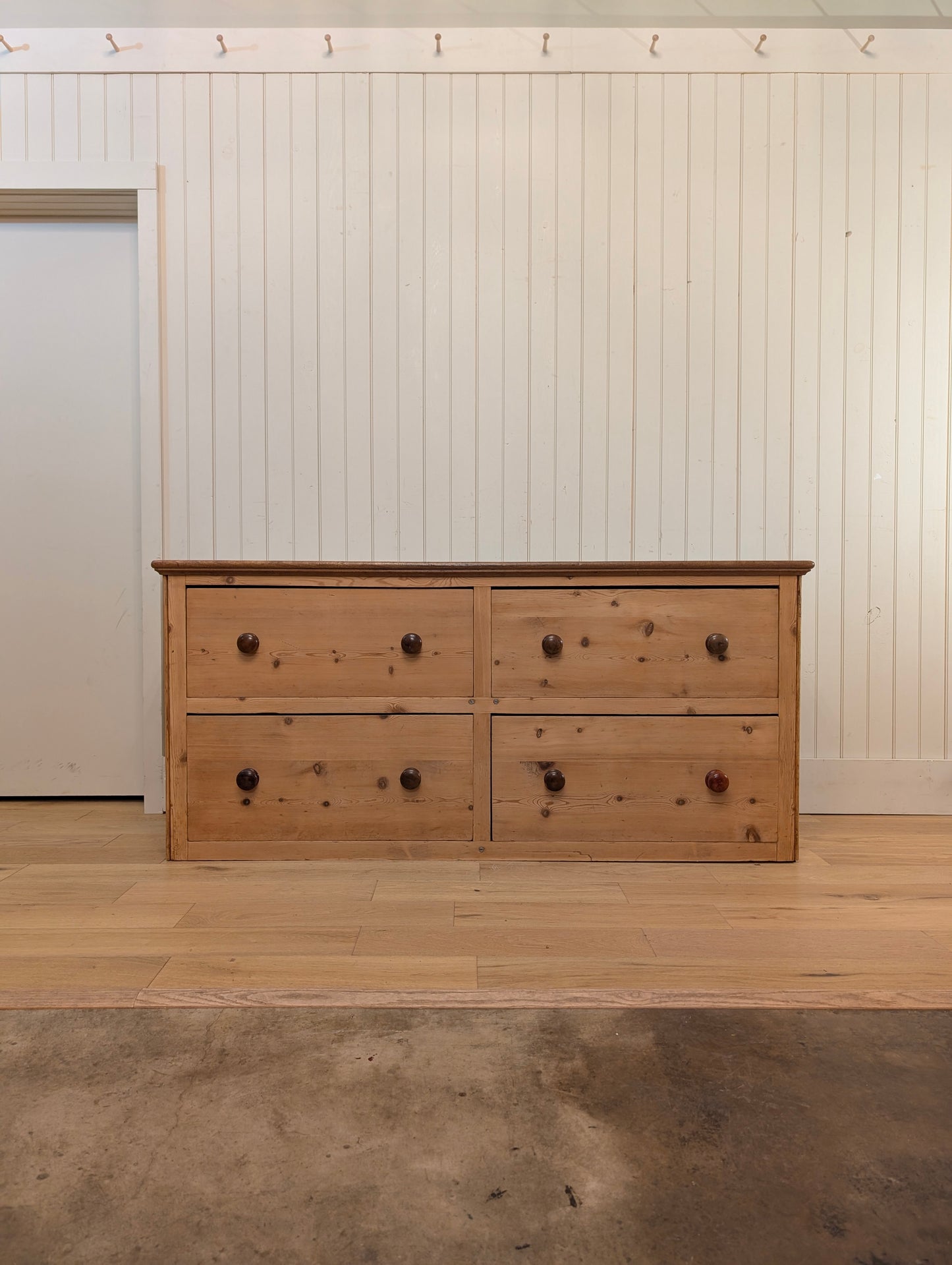 4 Drawer Pine Sideboard