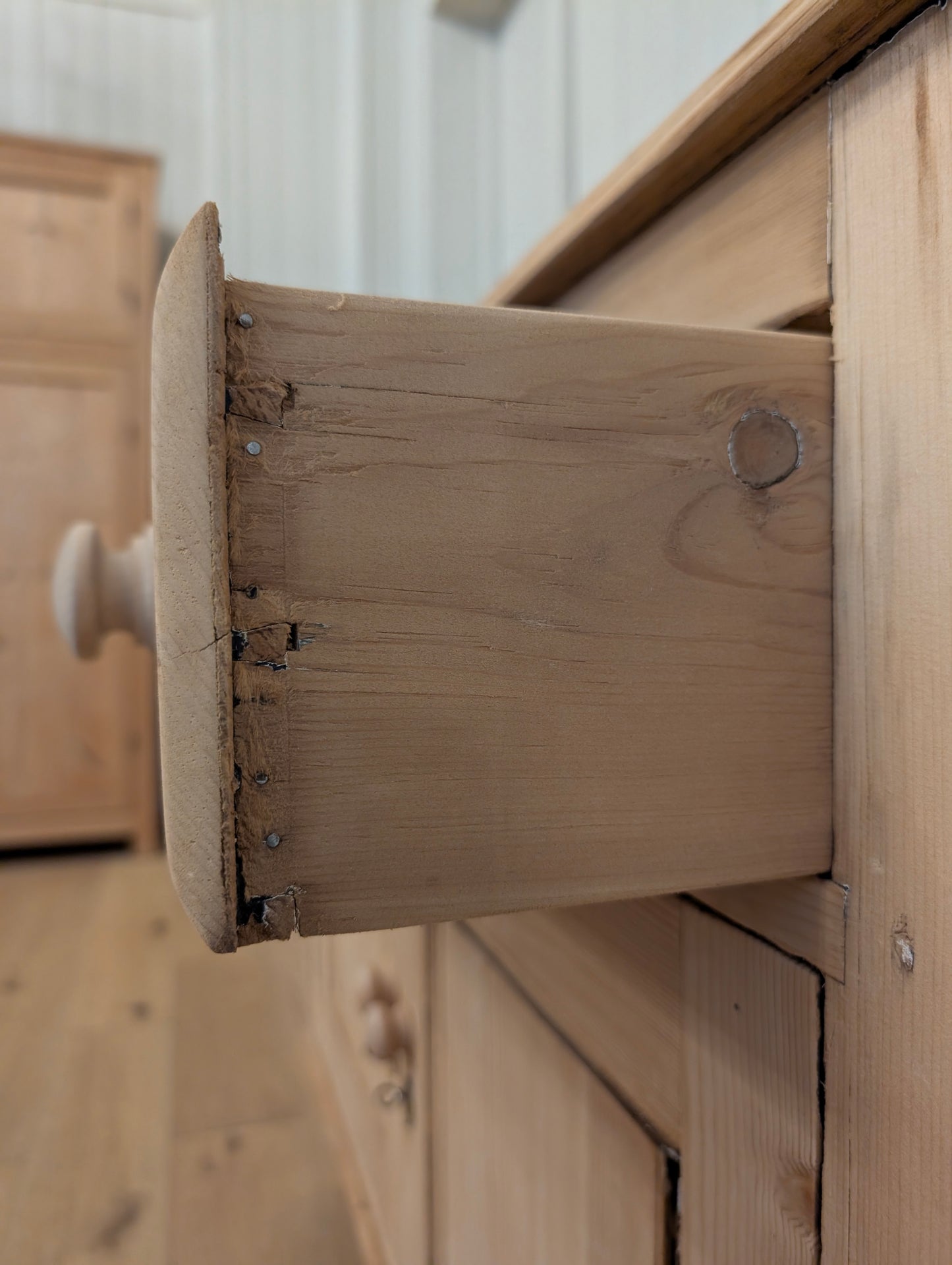 Stripped Pine Petite Cupboard