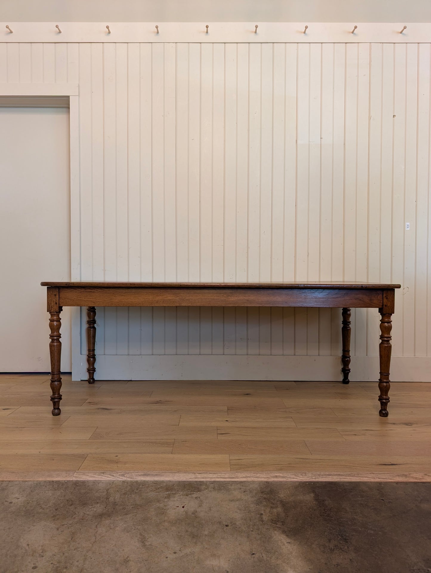 Victorian Oak 2 Drawer Table