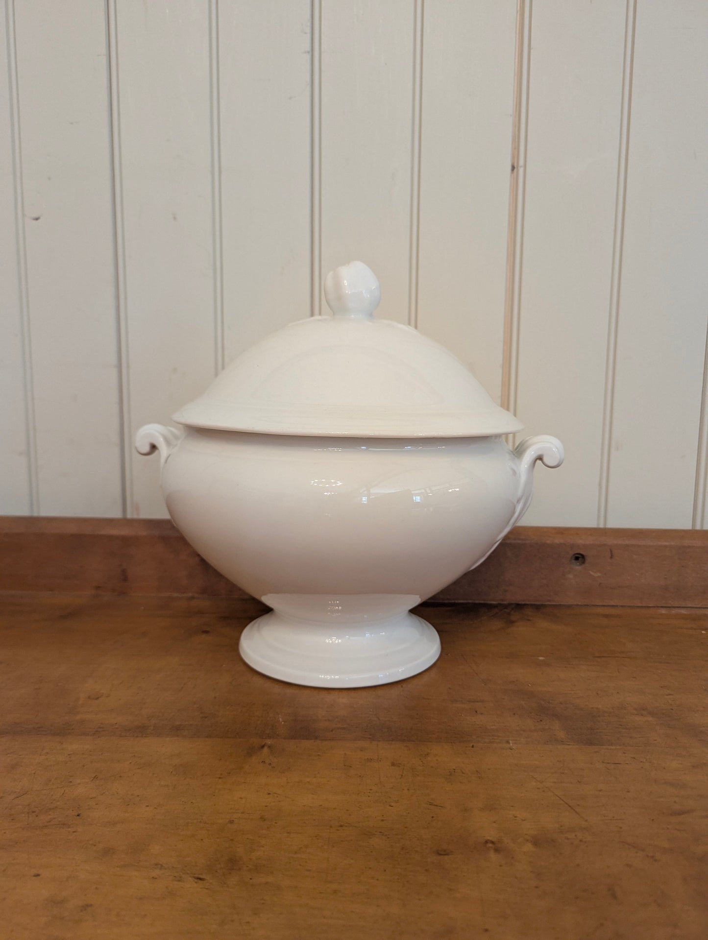 Lidded Ironstone Soupiere 23