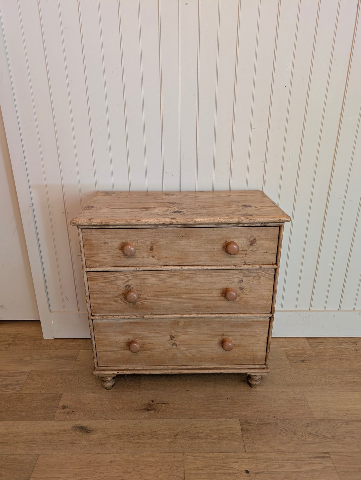 Grand 3 Drawer Pine Chest