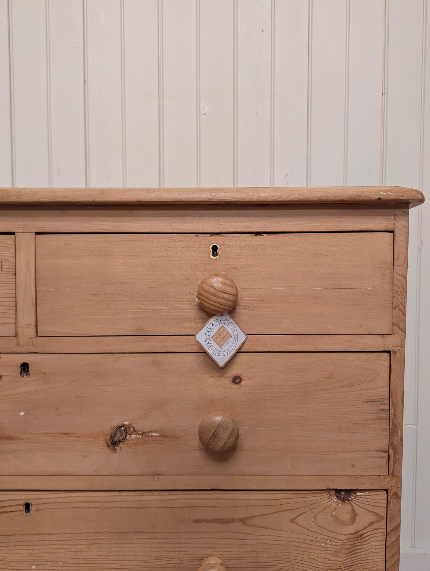Blonde English Pine Chest