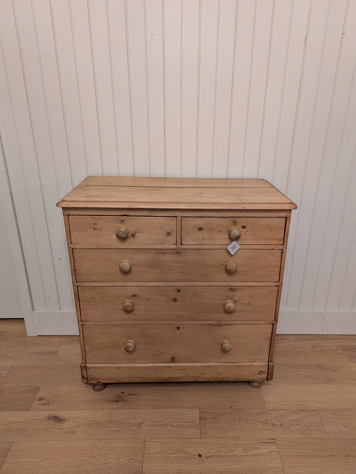 C. 1890 English Pine Chest