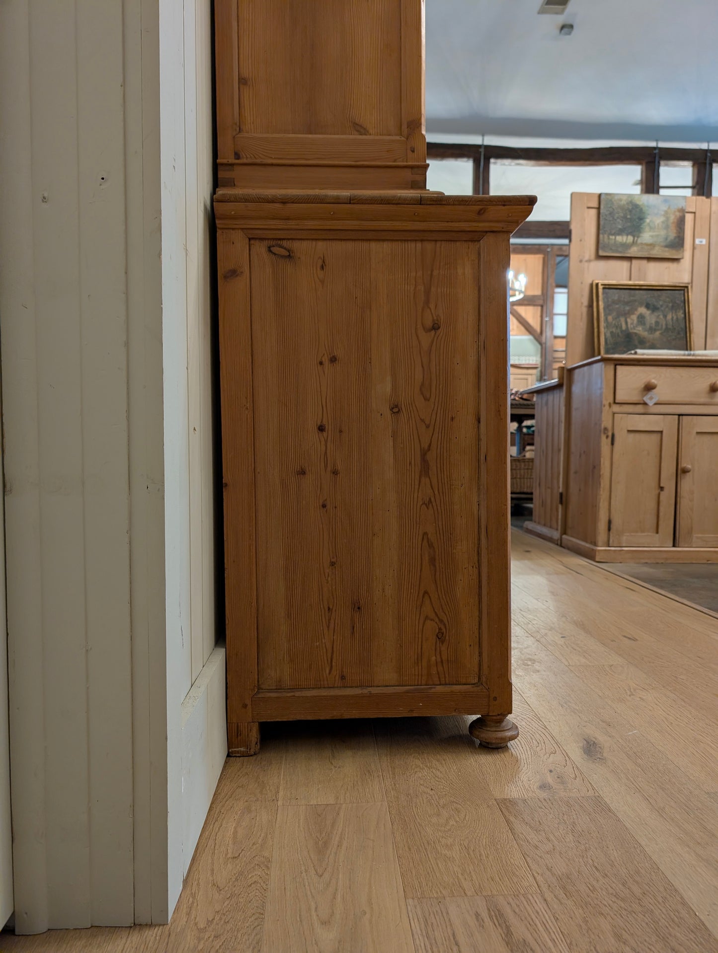 2pc Glass Door Hutch